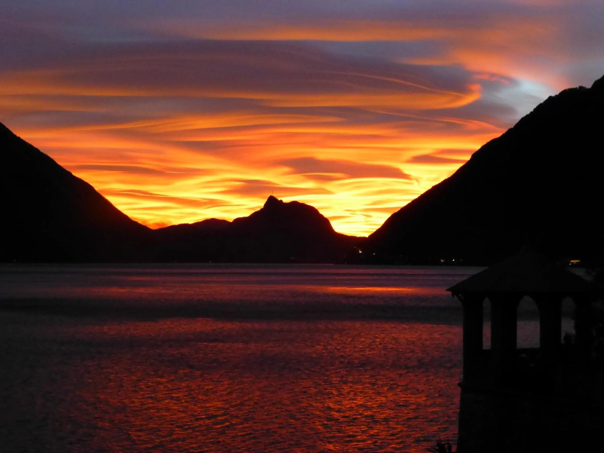 Lake view in Caffè del Viaggiatore