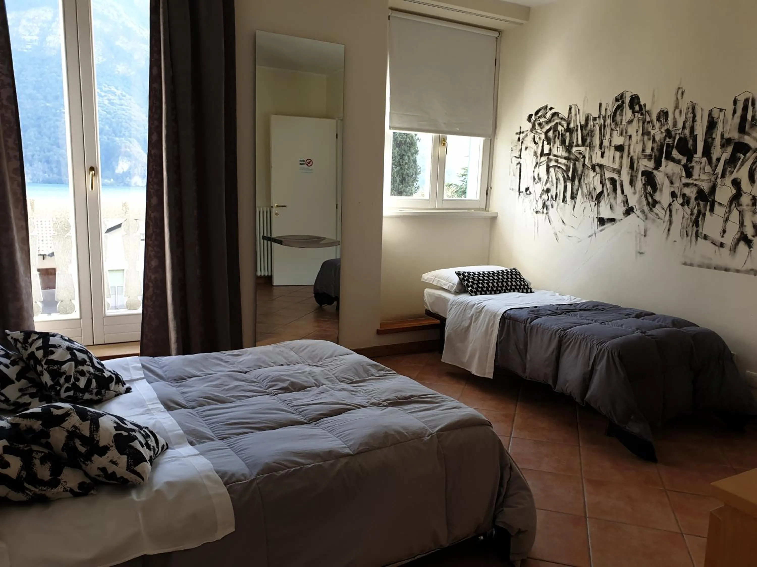 Bedroom, Bed in Caffè del Viaggiatore