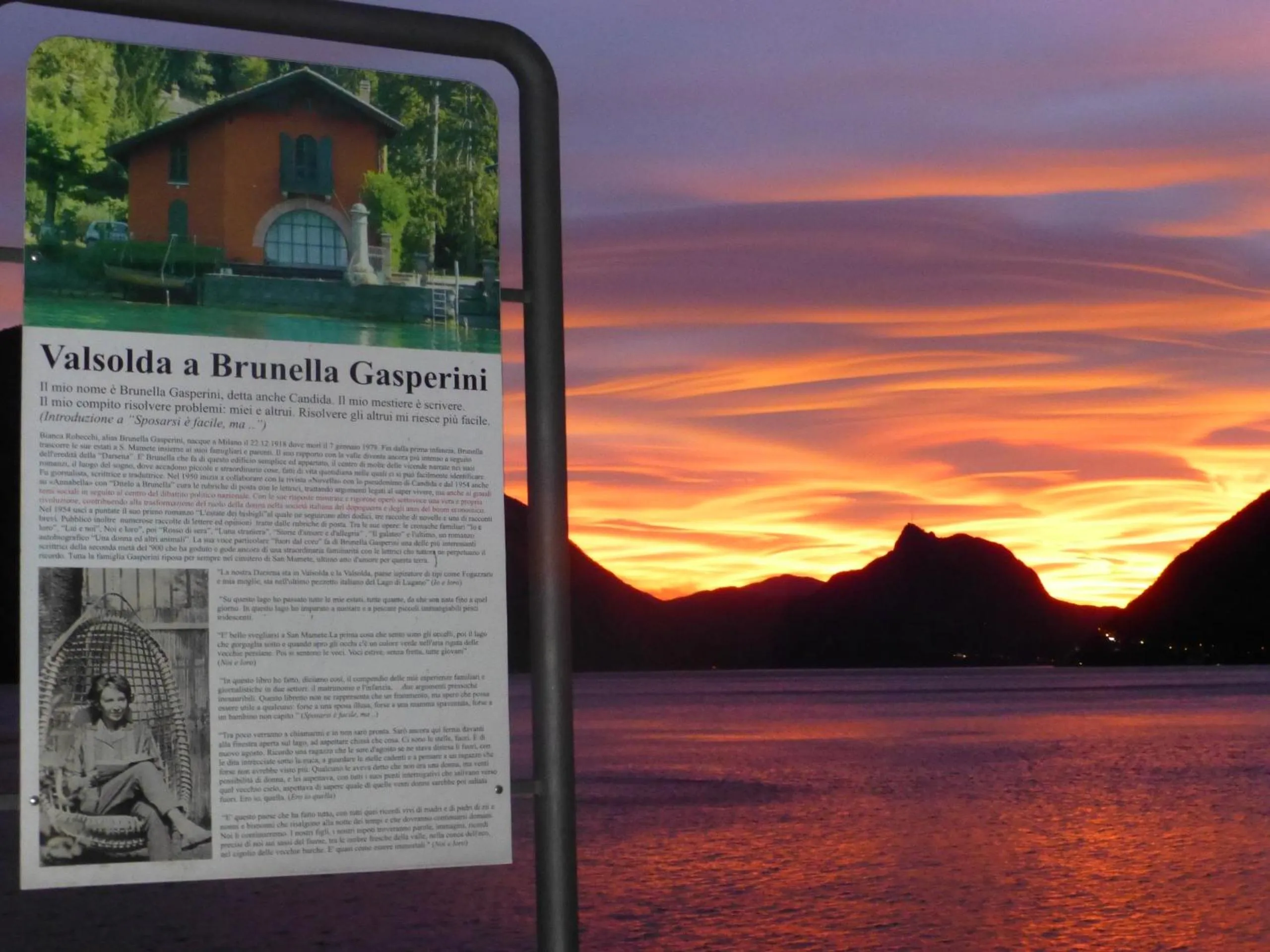 Sunset in Caffè del Viaggiatore