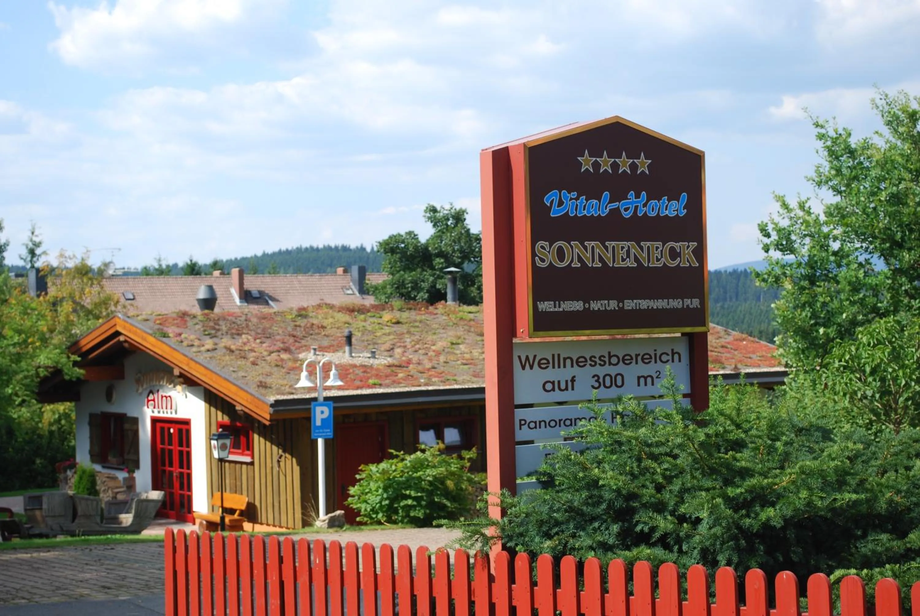 Property building in Vitalhotel Sonneneck