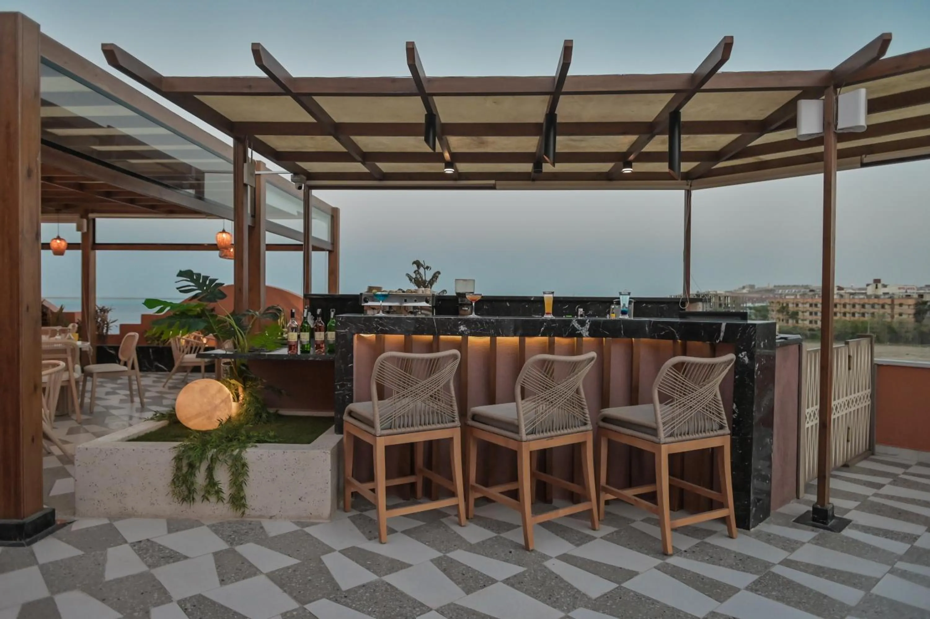 Restaurant/places to eat in The Boutique Hotel Hurghada Marina