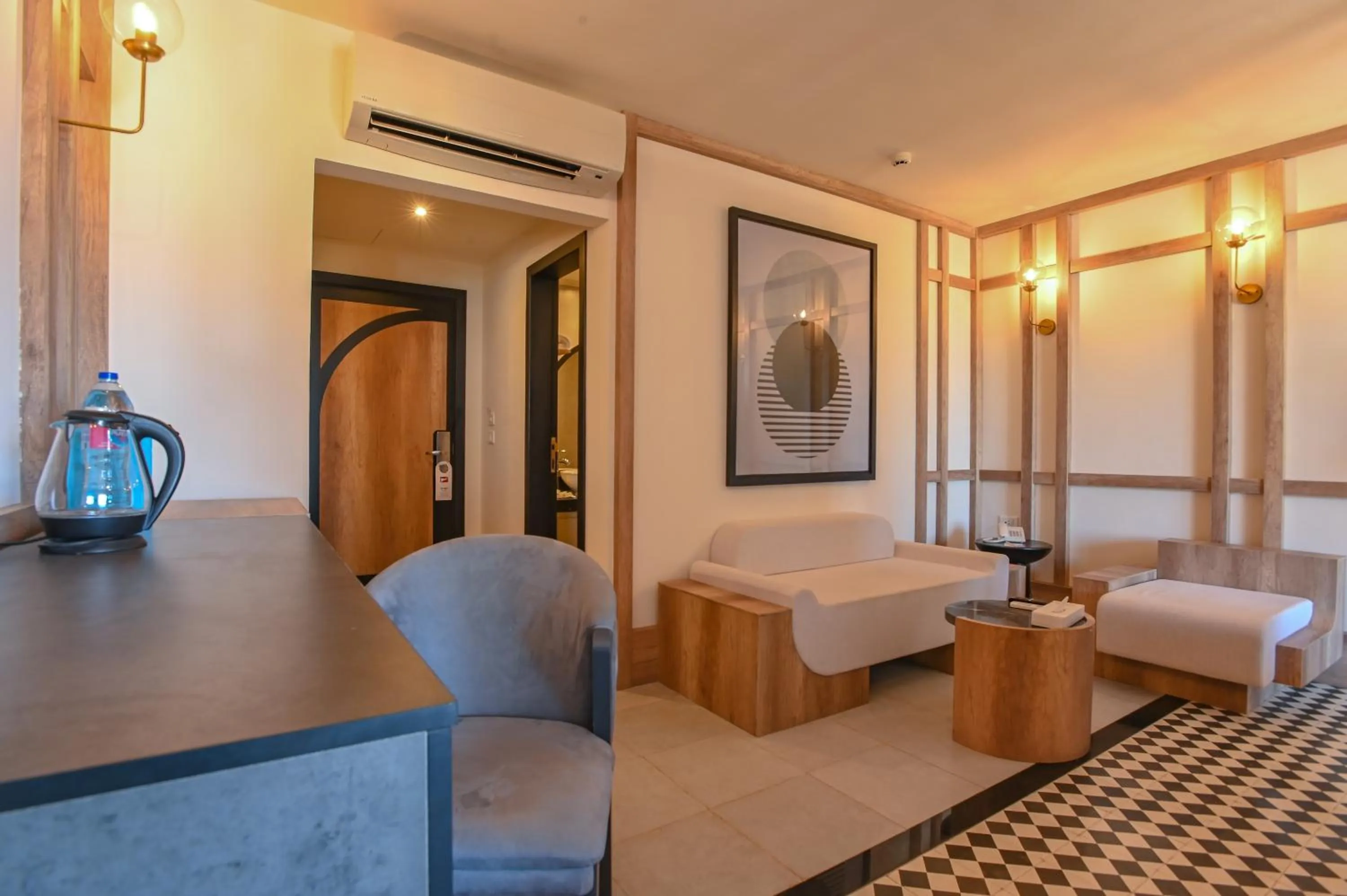 Living room, Bed in The Boutique Hotel Hurghada Marina