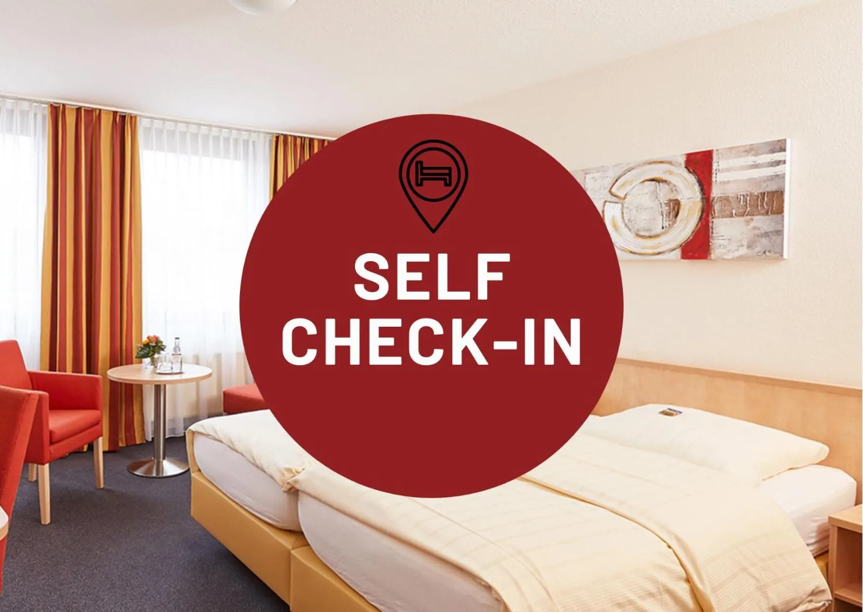 Logo/Certificate/Sign, Bed in Hotel Filderland-Stuttgart Messe Airport - Free Parking