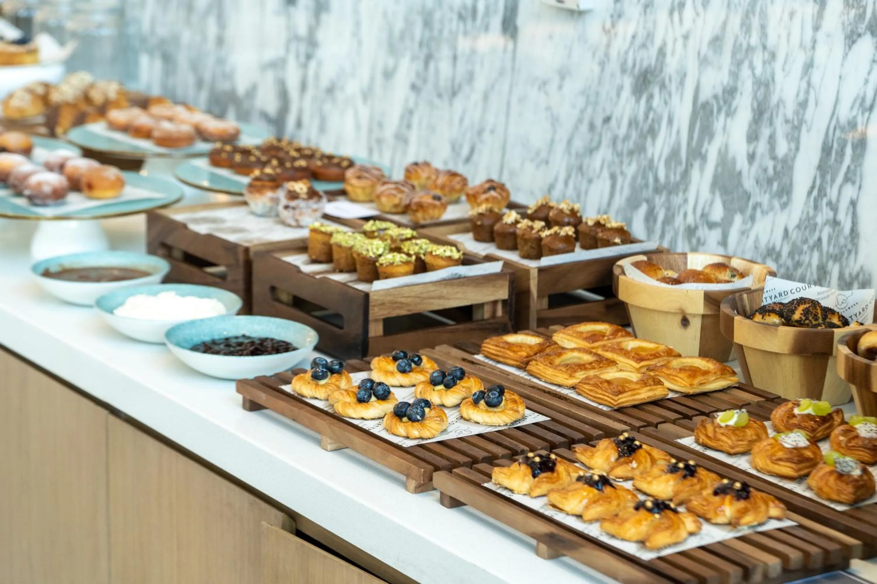 Breakfast in Courtyard by Marriott Ahmedabad Sindhu Bhavan Road