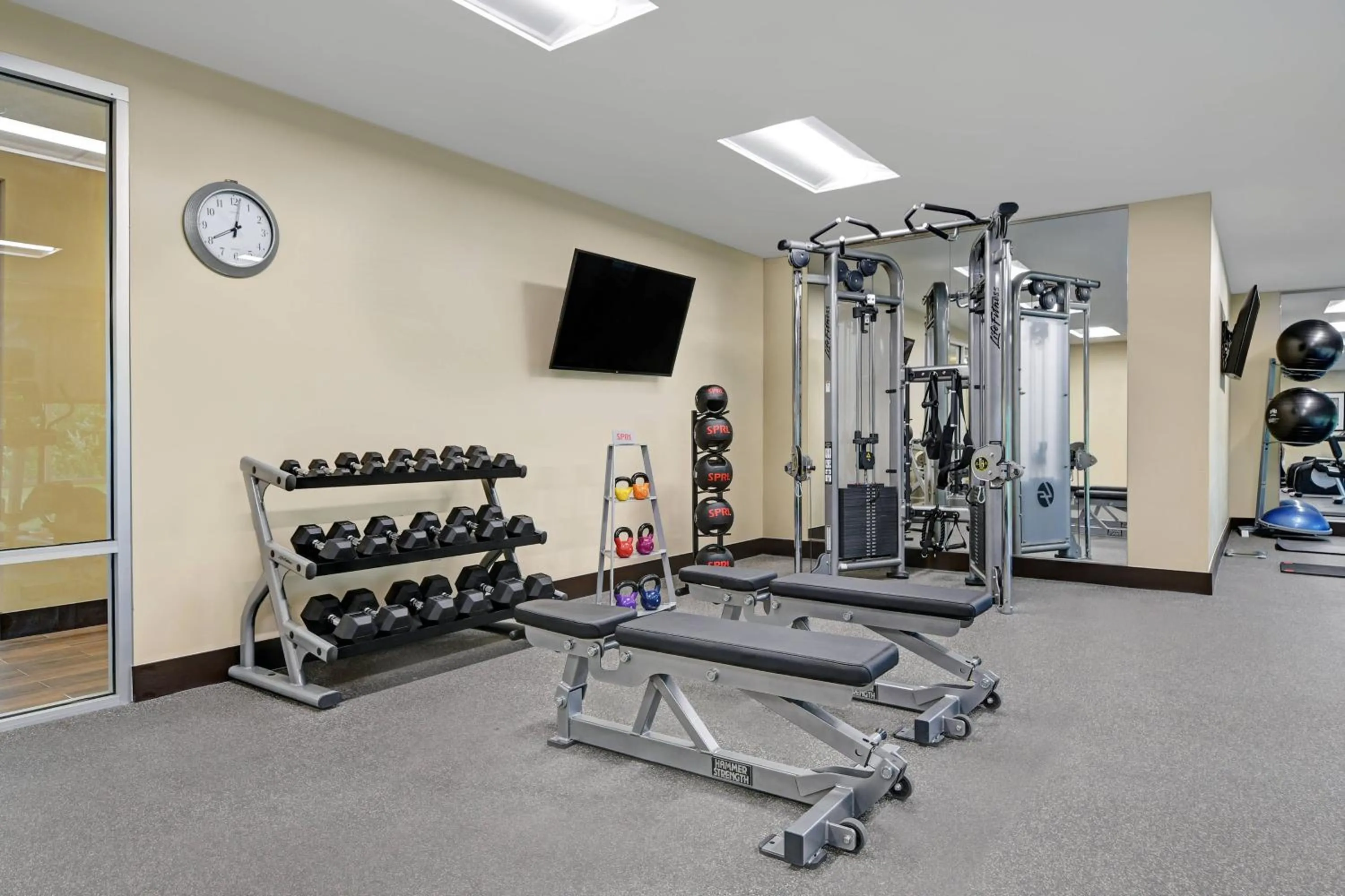 Fitness centre/facilities in TownePlace Suites By Marriott Lima
