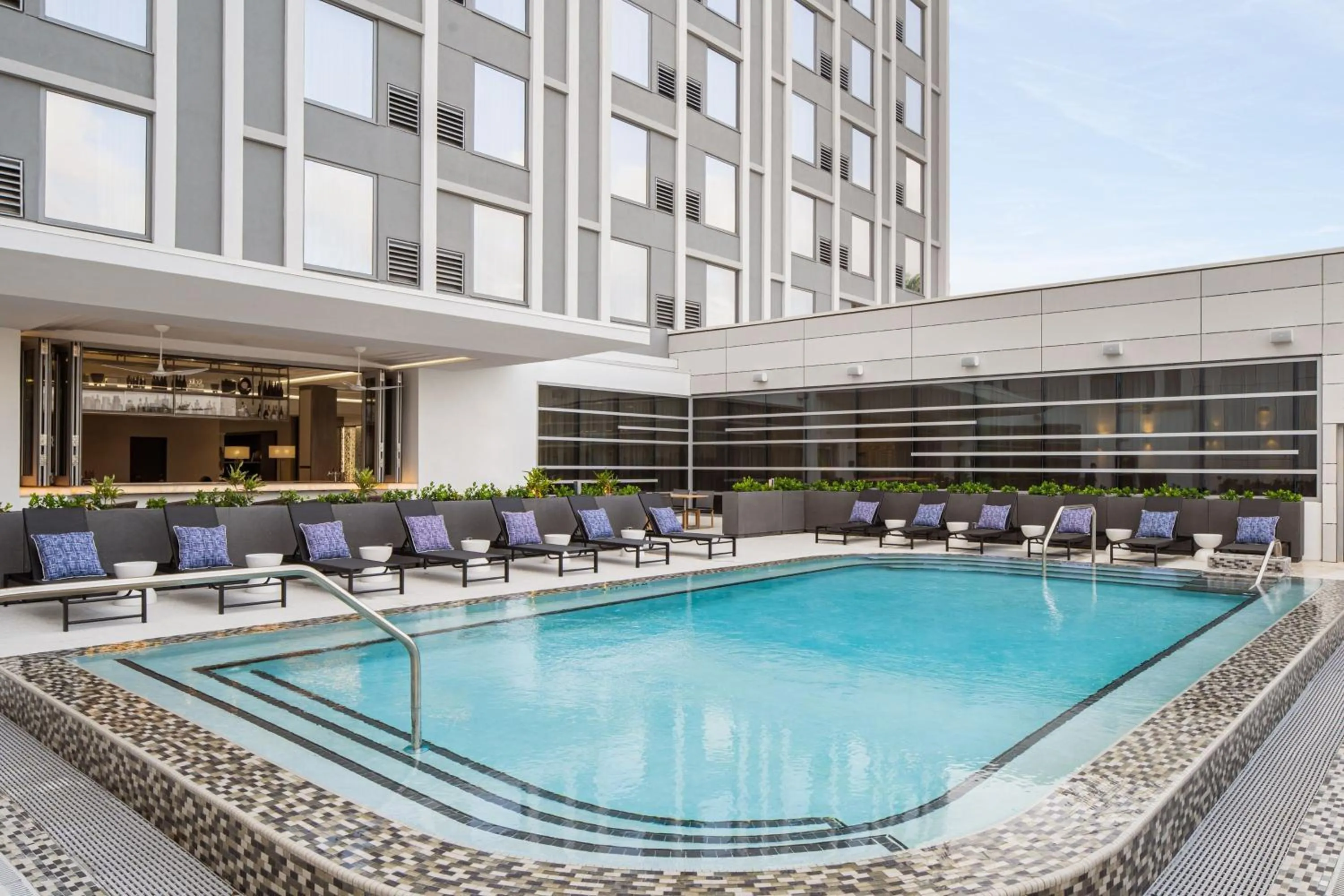 Swimming pool in AC Hotel by Marriott Miami Dadeland