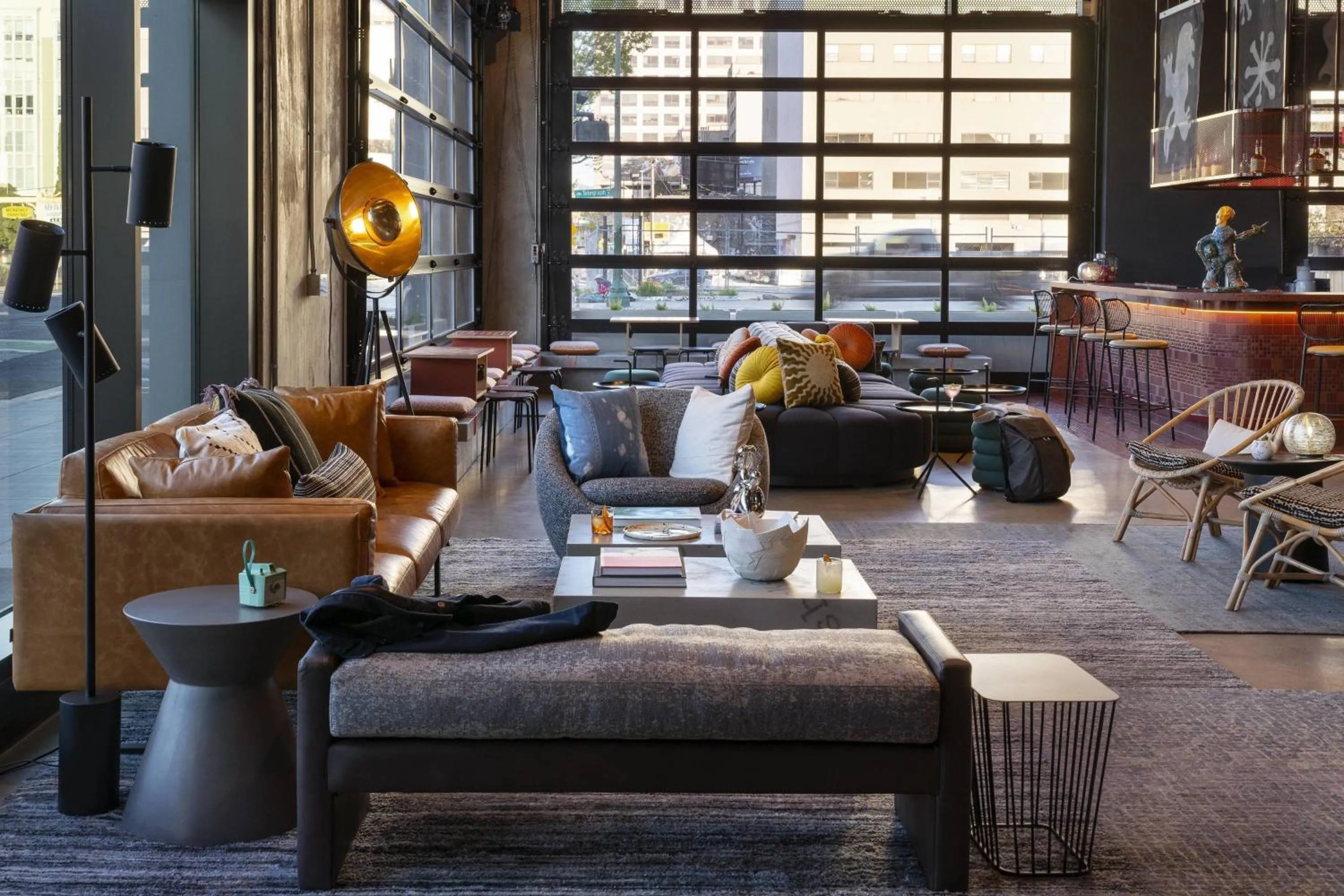 Lobby or reception in Moxy Oakland Uptown