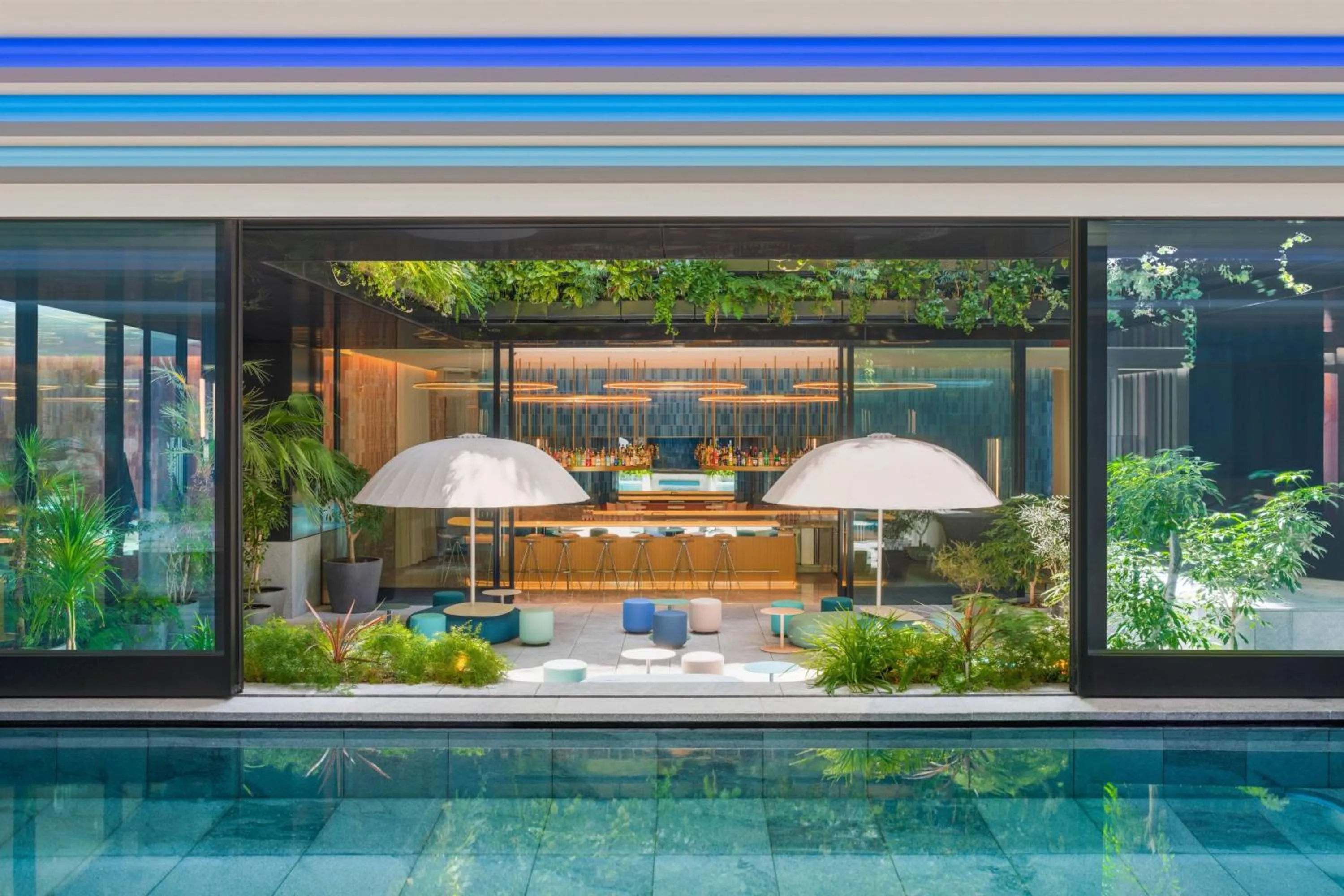 Swimming pool in W Osaka