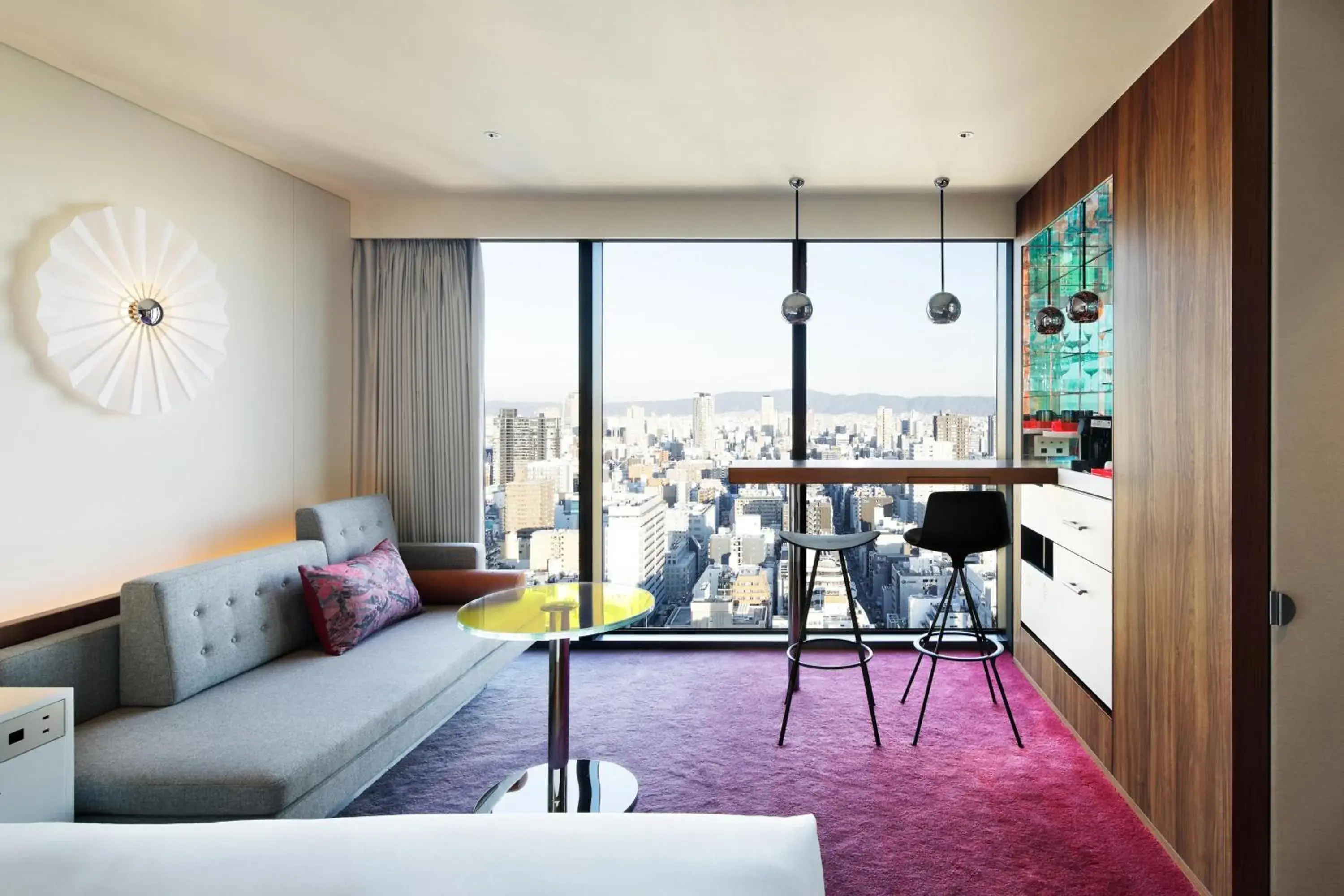 Guest Room with 1 King Bed, Skyline view, High floor in W Osaka Guest Room with 1 King Bed, Skyline view, High floor in W Osaka