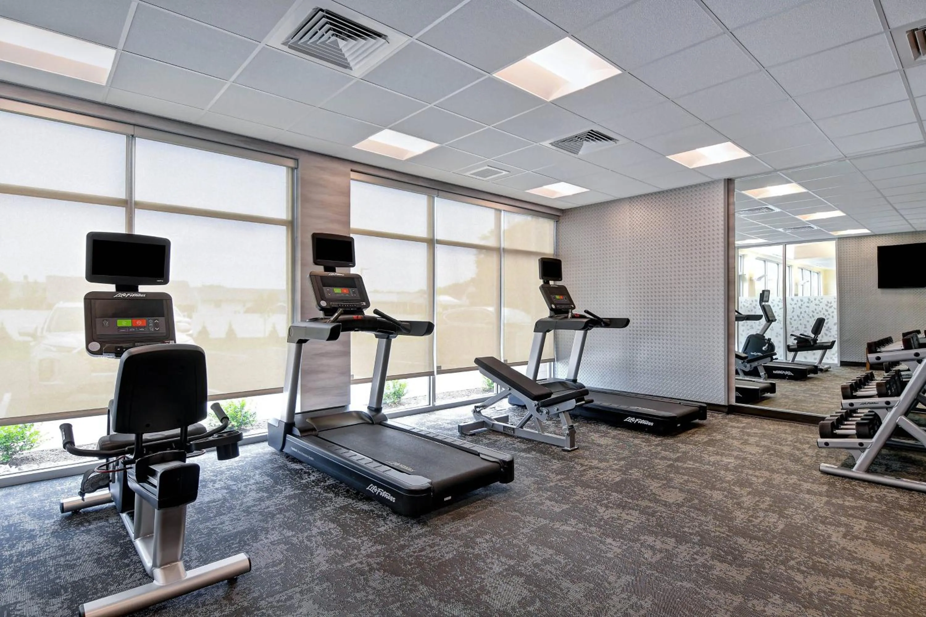 Fitness centre/facilities in Fairfield Inn & Suites by Marriott Selinsgrove