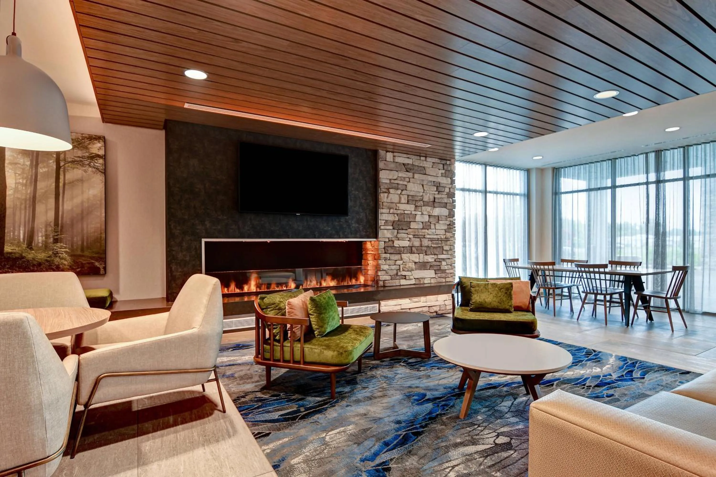 Lobby or reception in Fairfield Inn & Suites by Marriott Selinsgrove