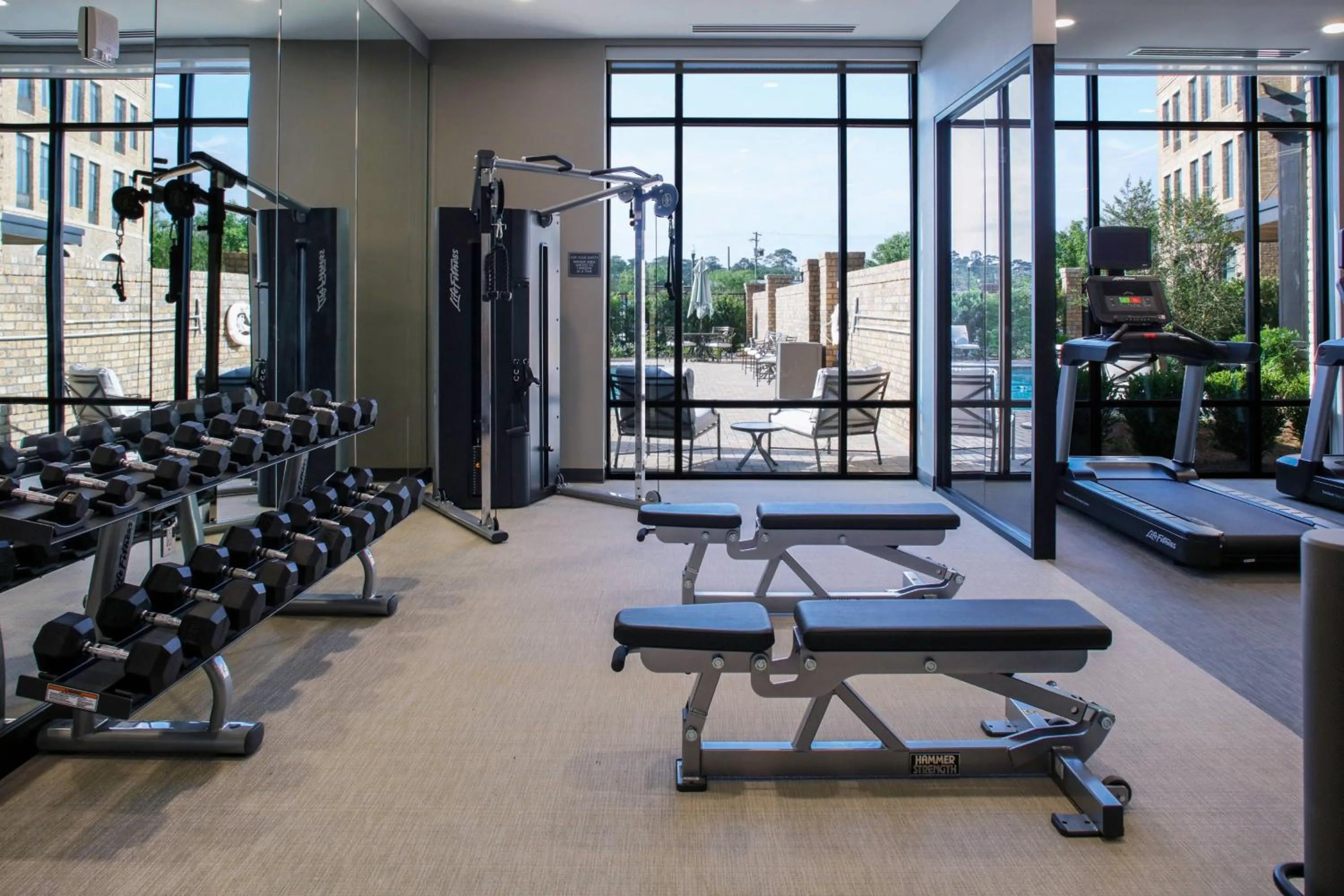 Fitness centre/facilities in Courtyard by Marriott Thomasville Downtown