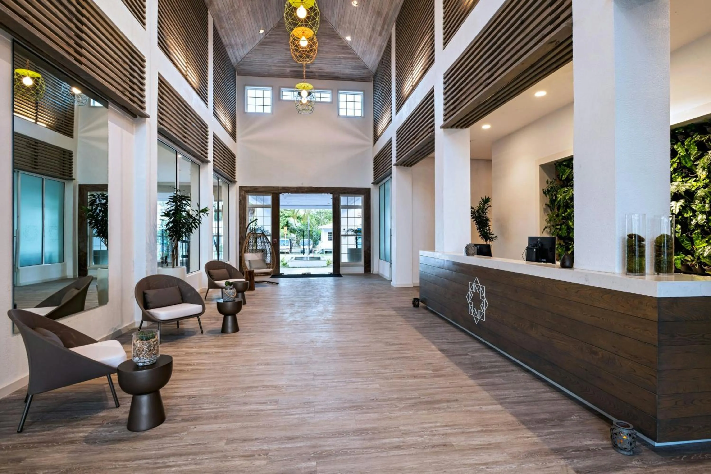 Lobby or reception in Alaia Belize, Autograph Collection