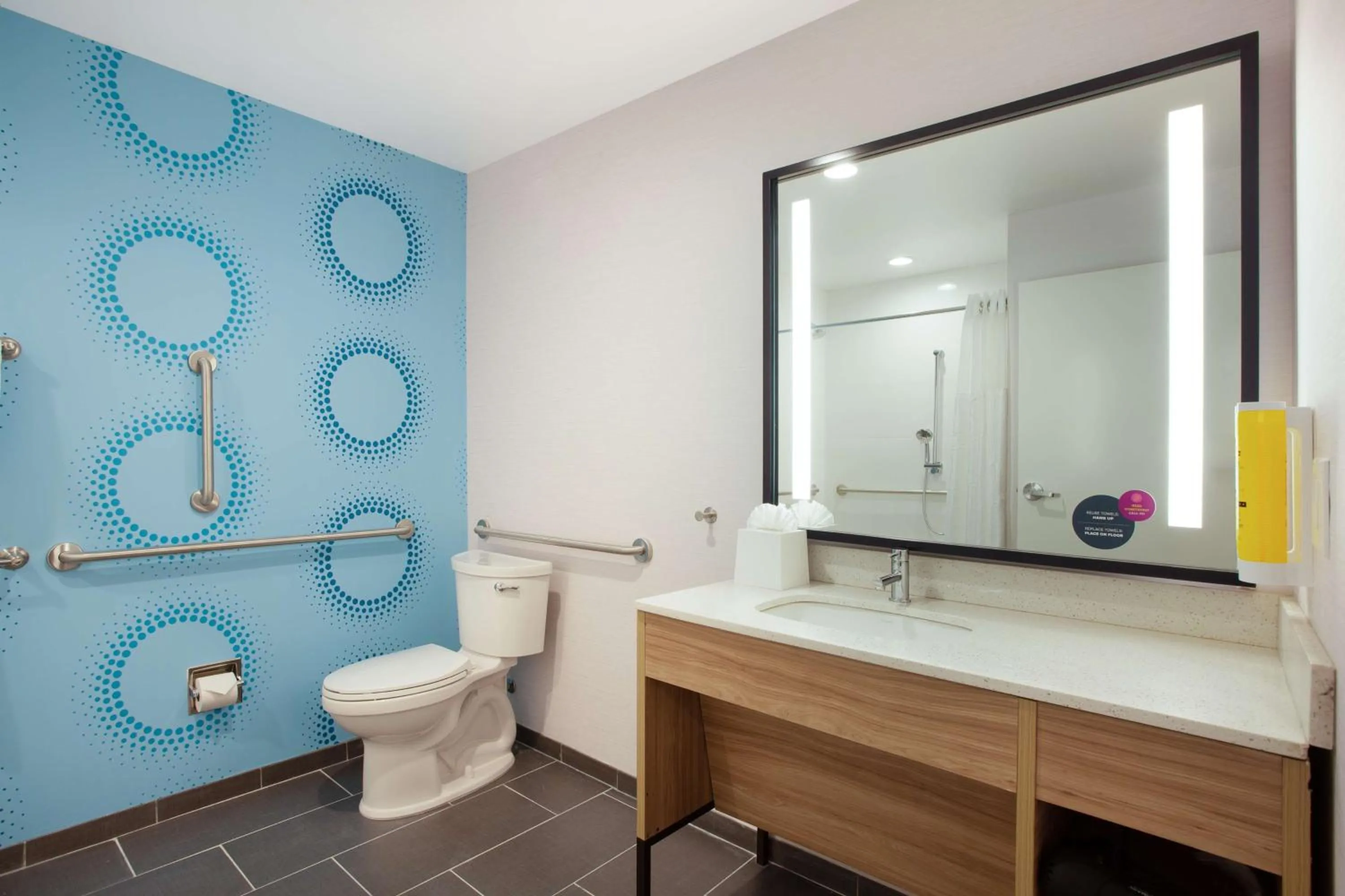 Bathroom in Tru by Hilton Asheville Blue Ridge Parkway