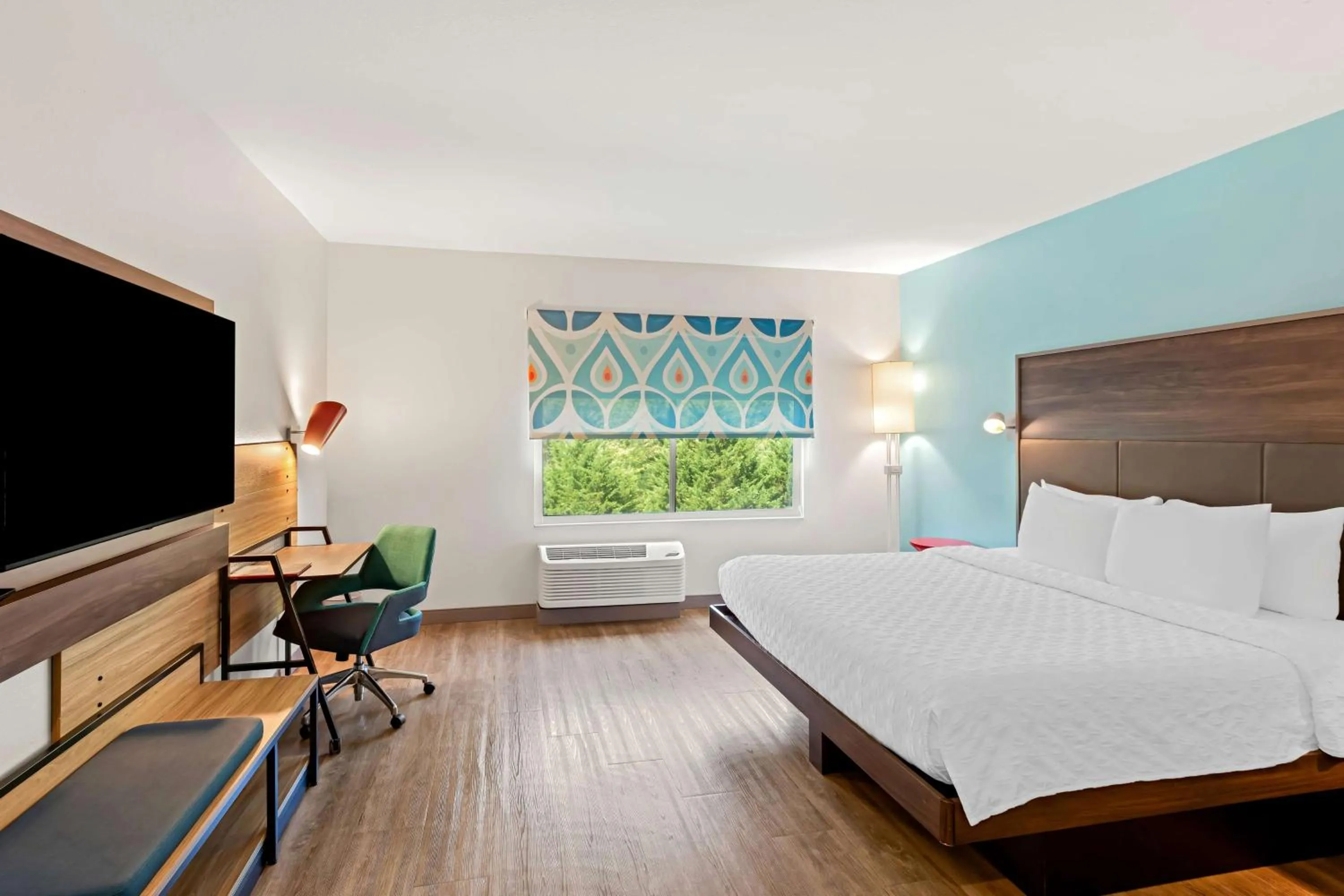 Bed in Tru by Hilton Asheville Blue Ridge Parkway