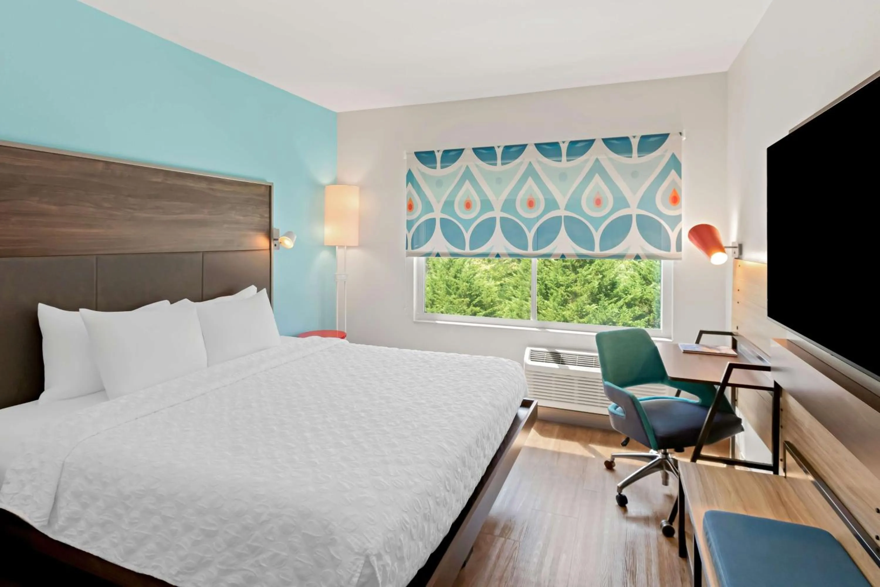 Bed in Tru by Hilton Asheville Blue Ridge Parkway