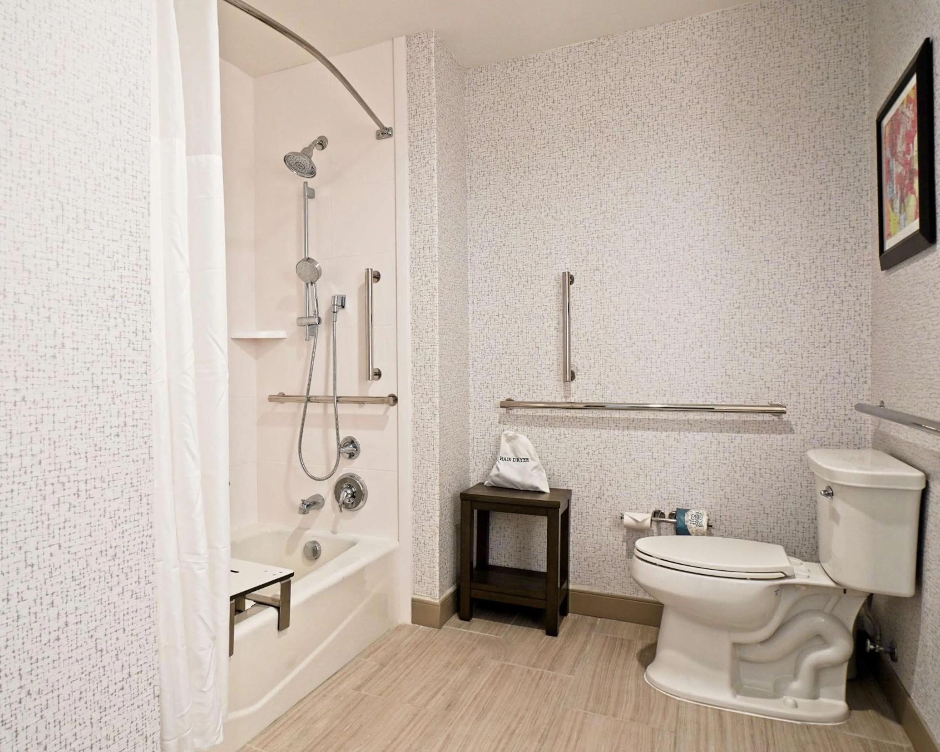 Bathroom in Hampton Inn & Suites Lubbock University, Tx