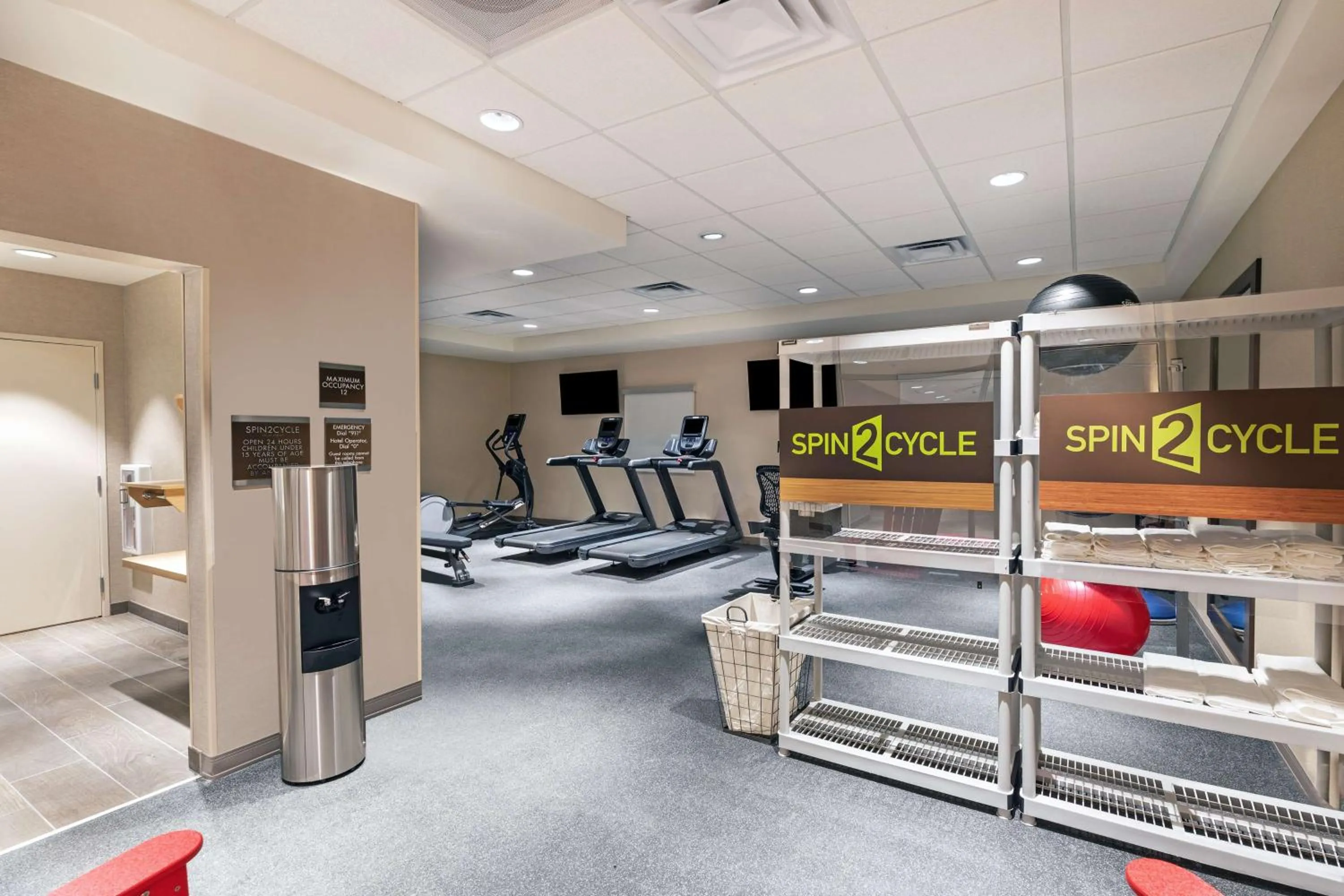 Fitness centre/facilities, Bed in Home2 Suites By Hilton Midland East, Tx