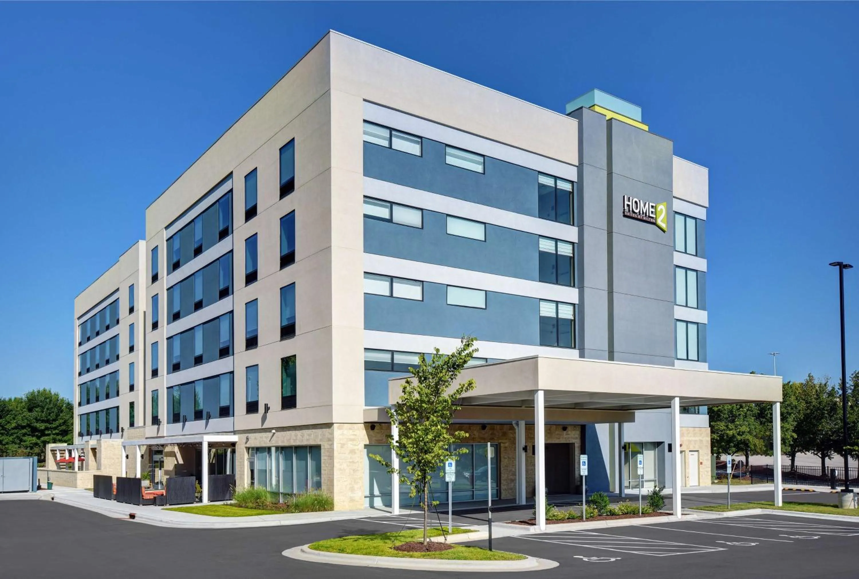 Property building in Home2 Suites By Hilton Raleigh North I-540