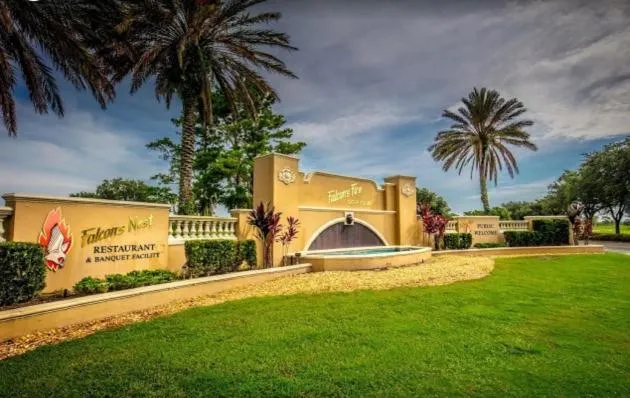 Golfcourse in Hampton Inn Kissimmee North