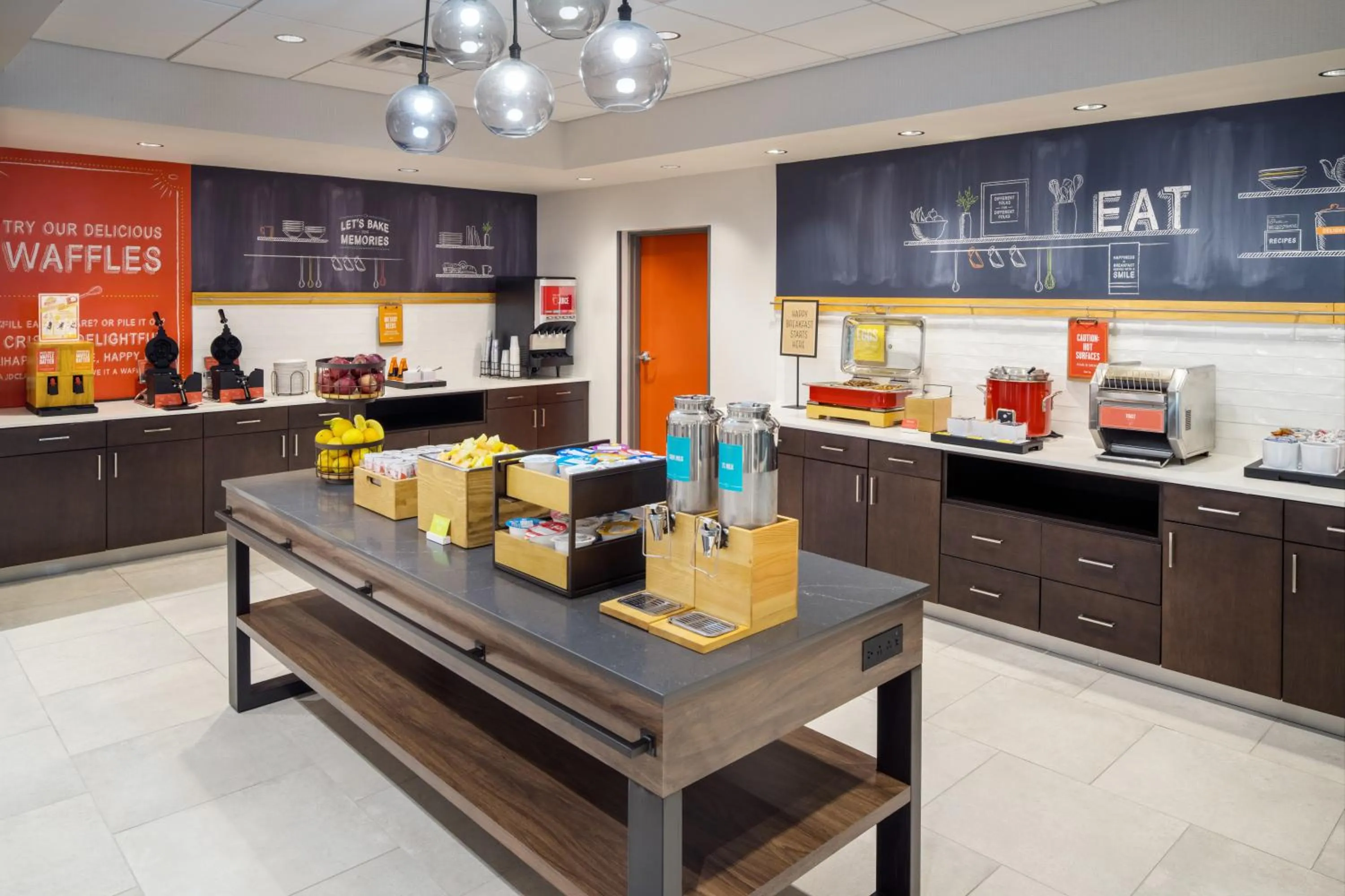 Breakfast in Hampton Inn Kissimmee North