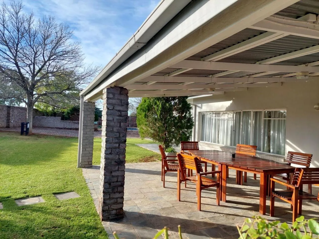 Patio in Aloes Guest House 62 on Meintjies