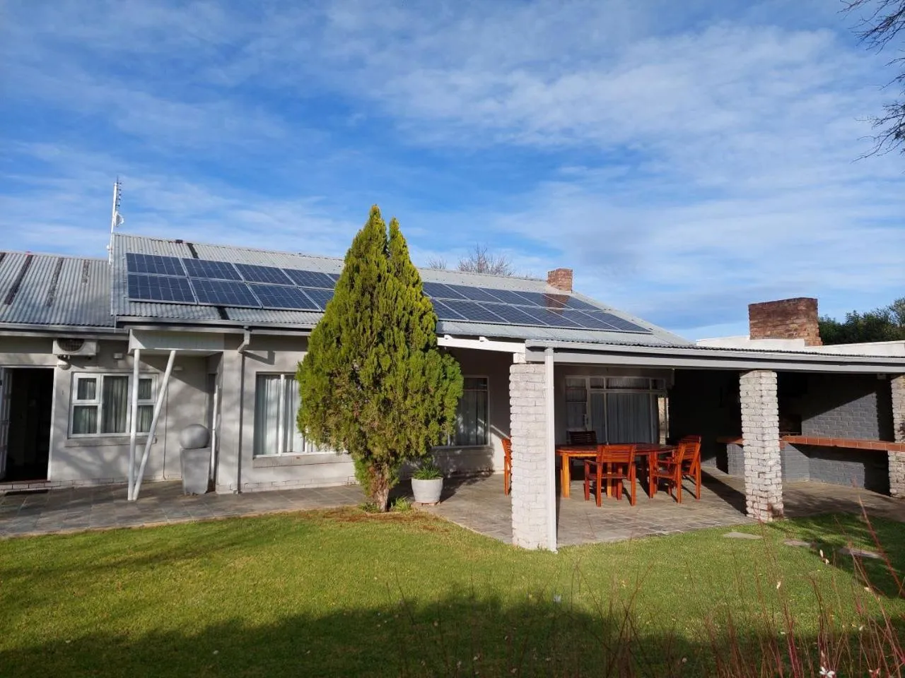 Patio in Aloes Guest House 62 on Meintjies