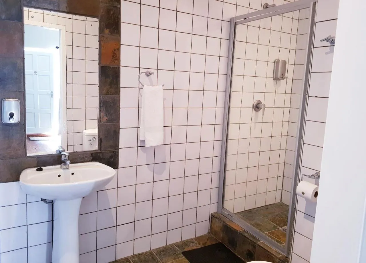 Shower in Aloes Guest House 62 on Meintjies