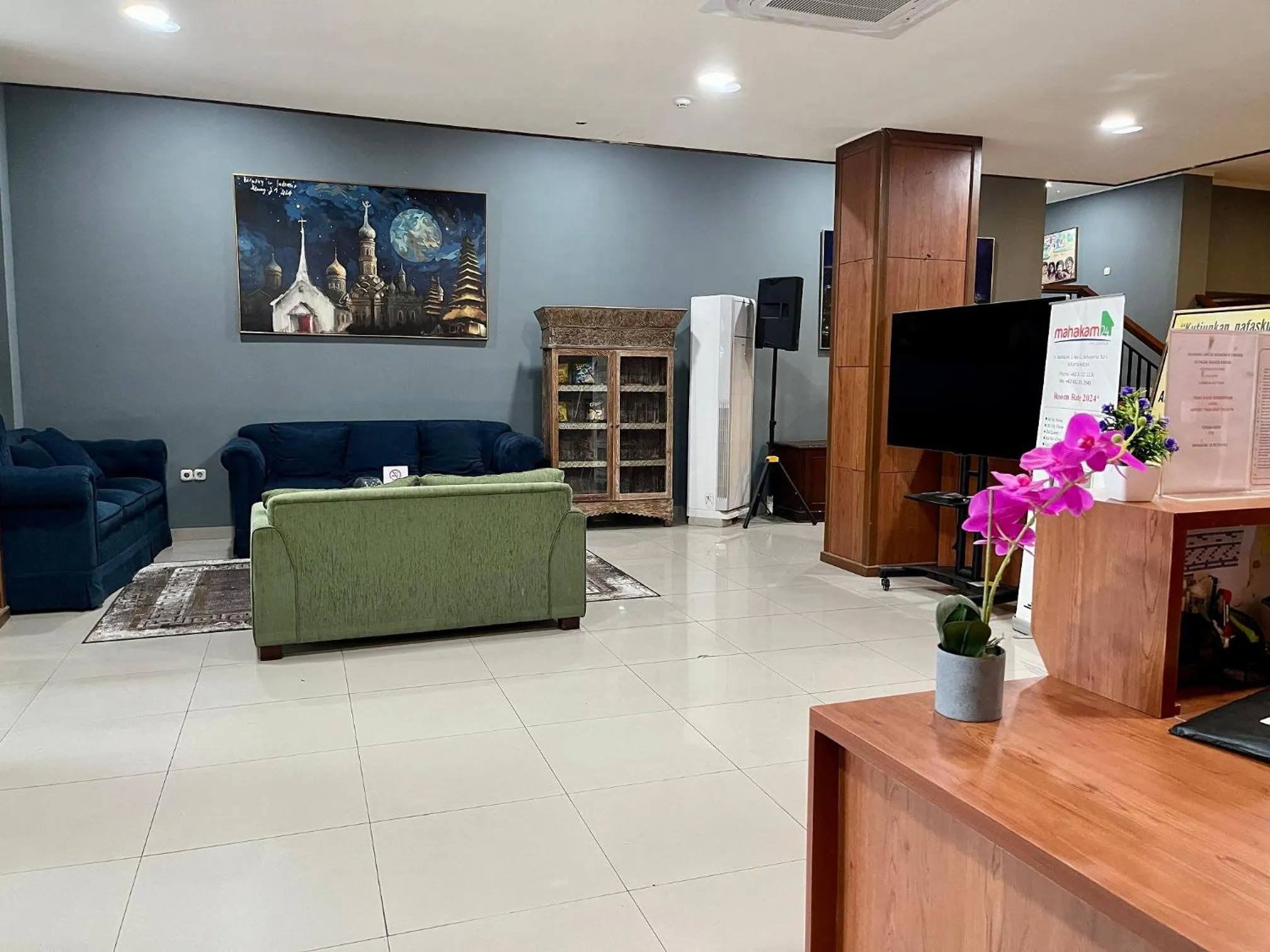 Lobby or reception in Mahakam24 Residence