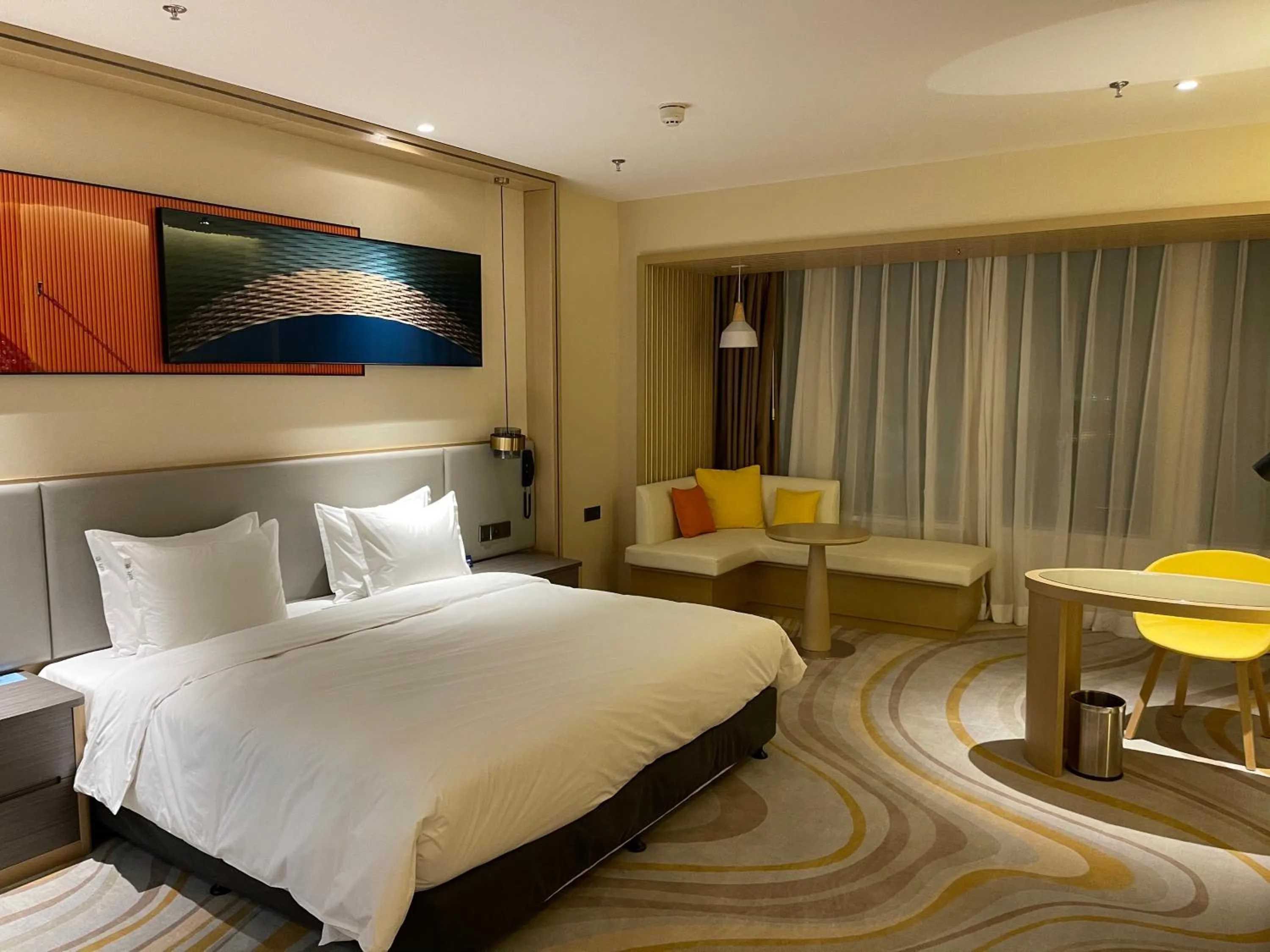 Bed in Holiday Inn Express Ulanqab Jining by IHG
