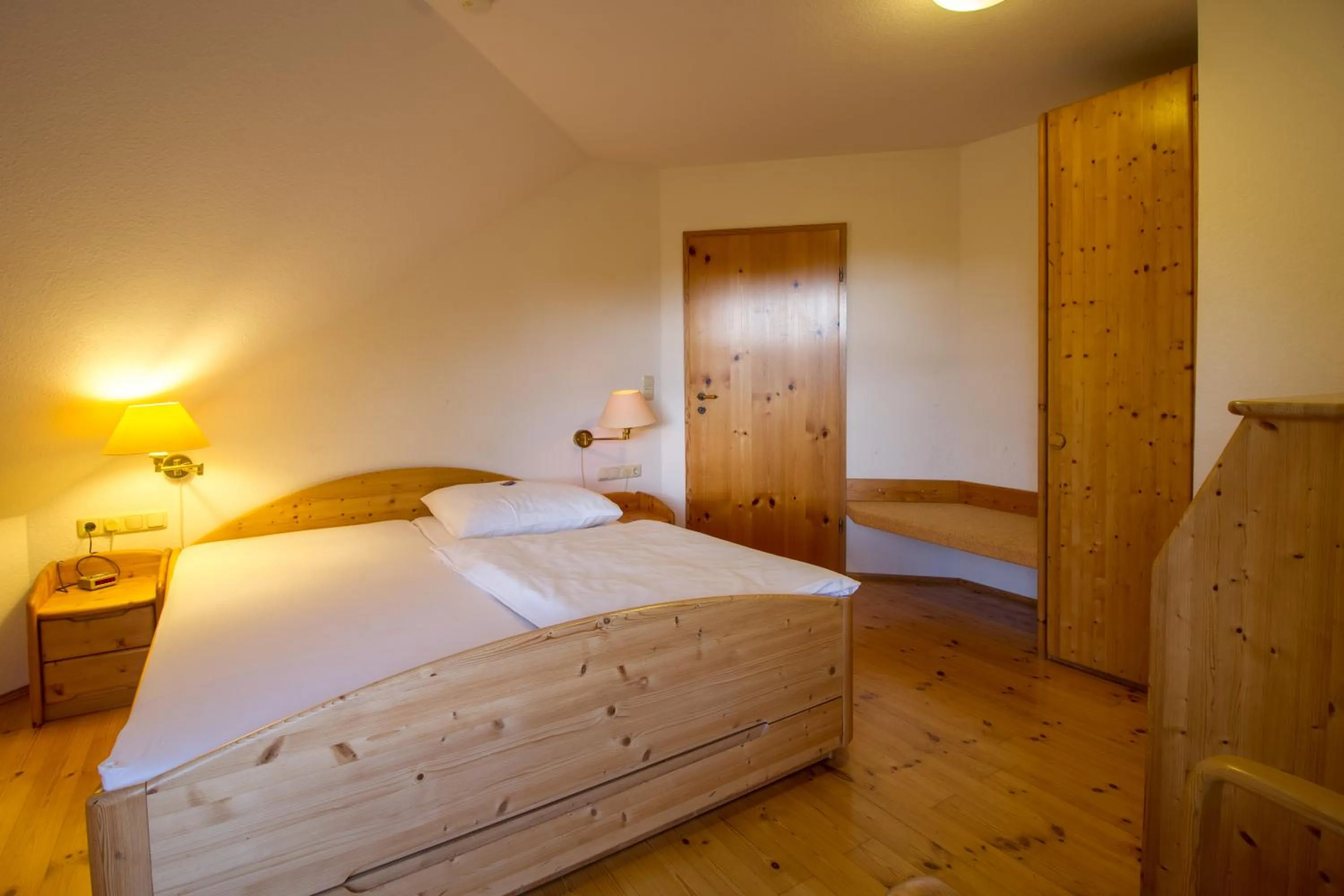 Bed in Hotel Sauerbrey