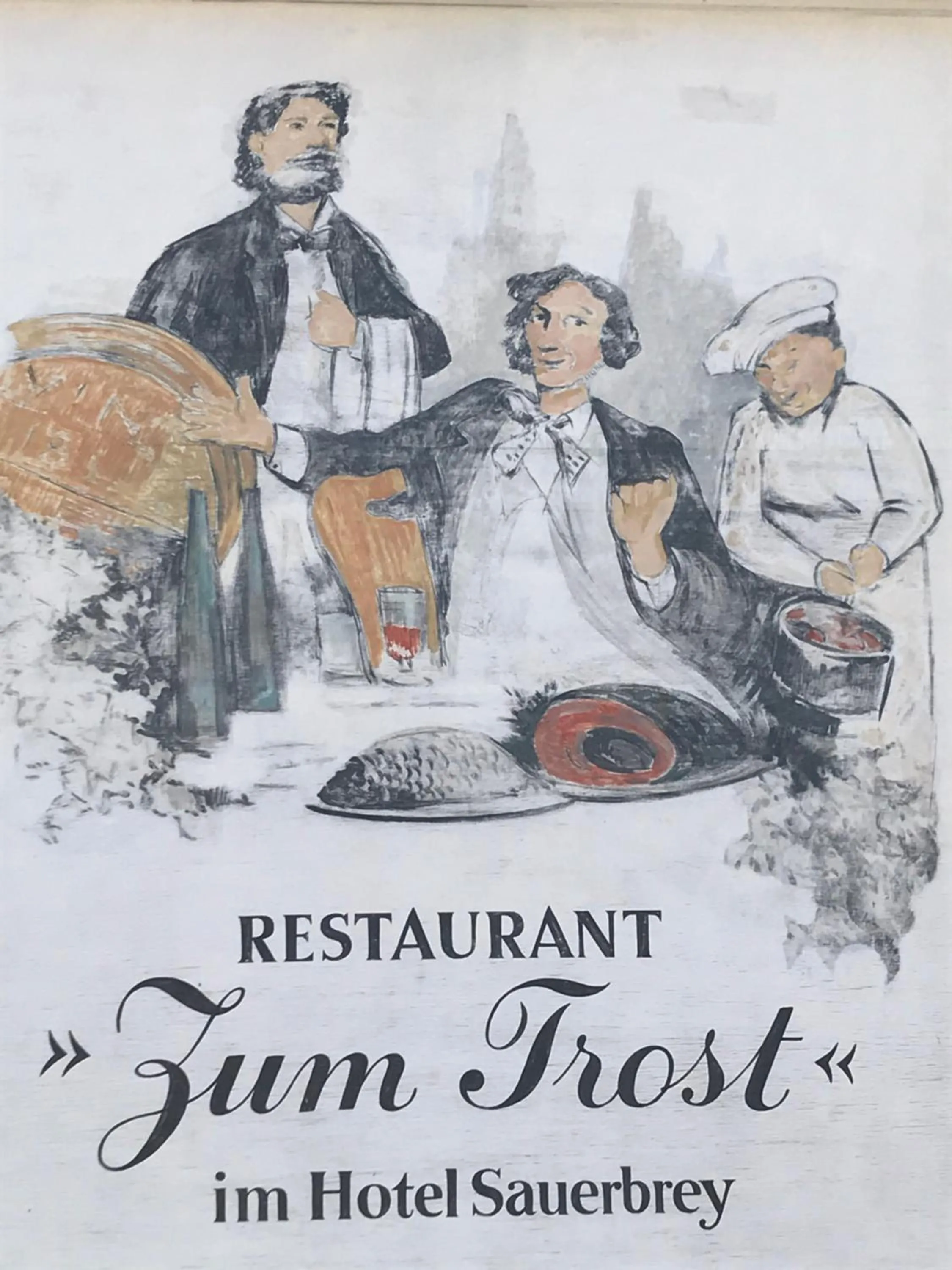 Property logo or sign in Hotel Sauerbrey