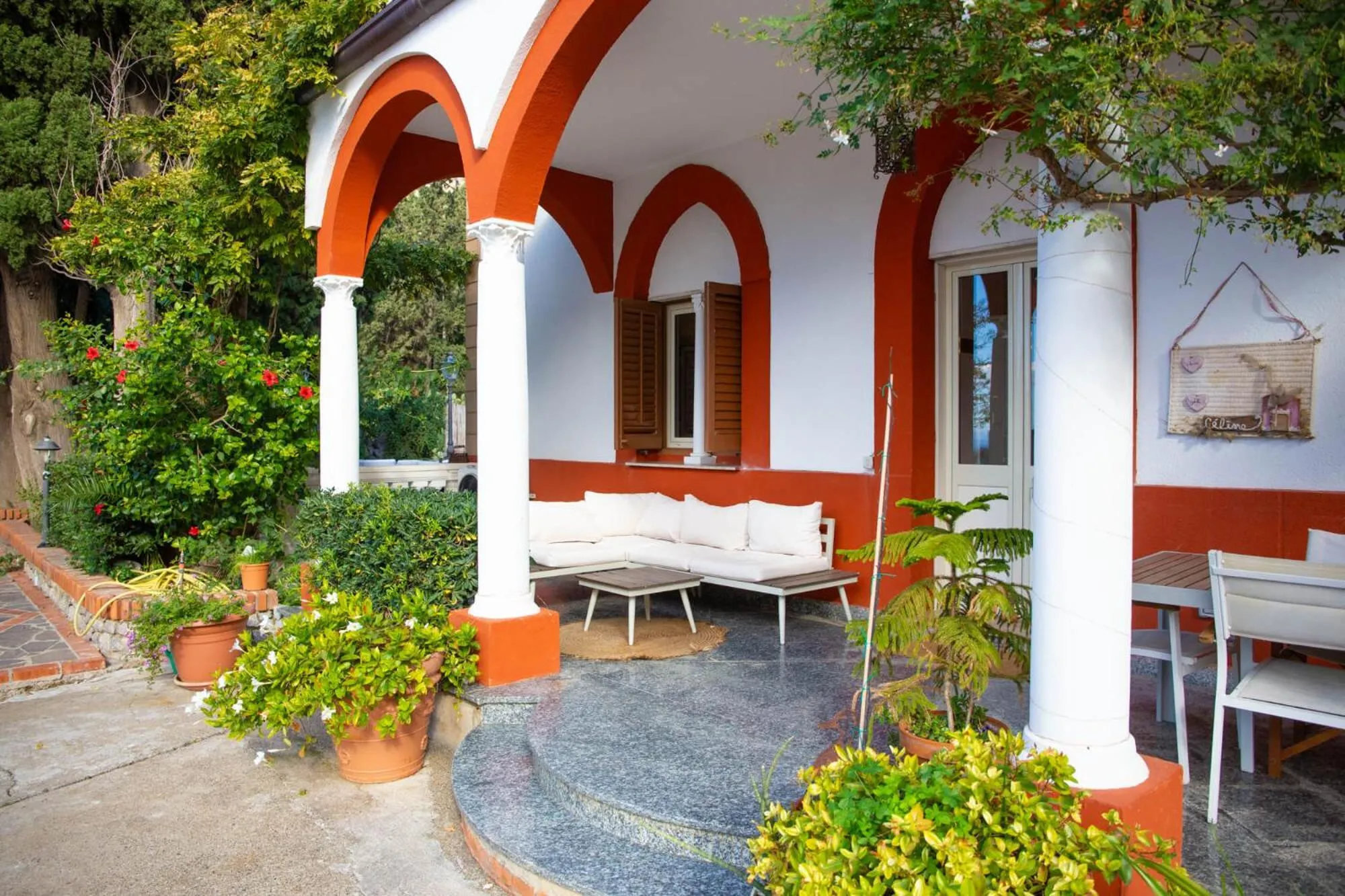 Patio in Villa Caterina - Solemar Sicilia
