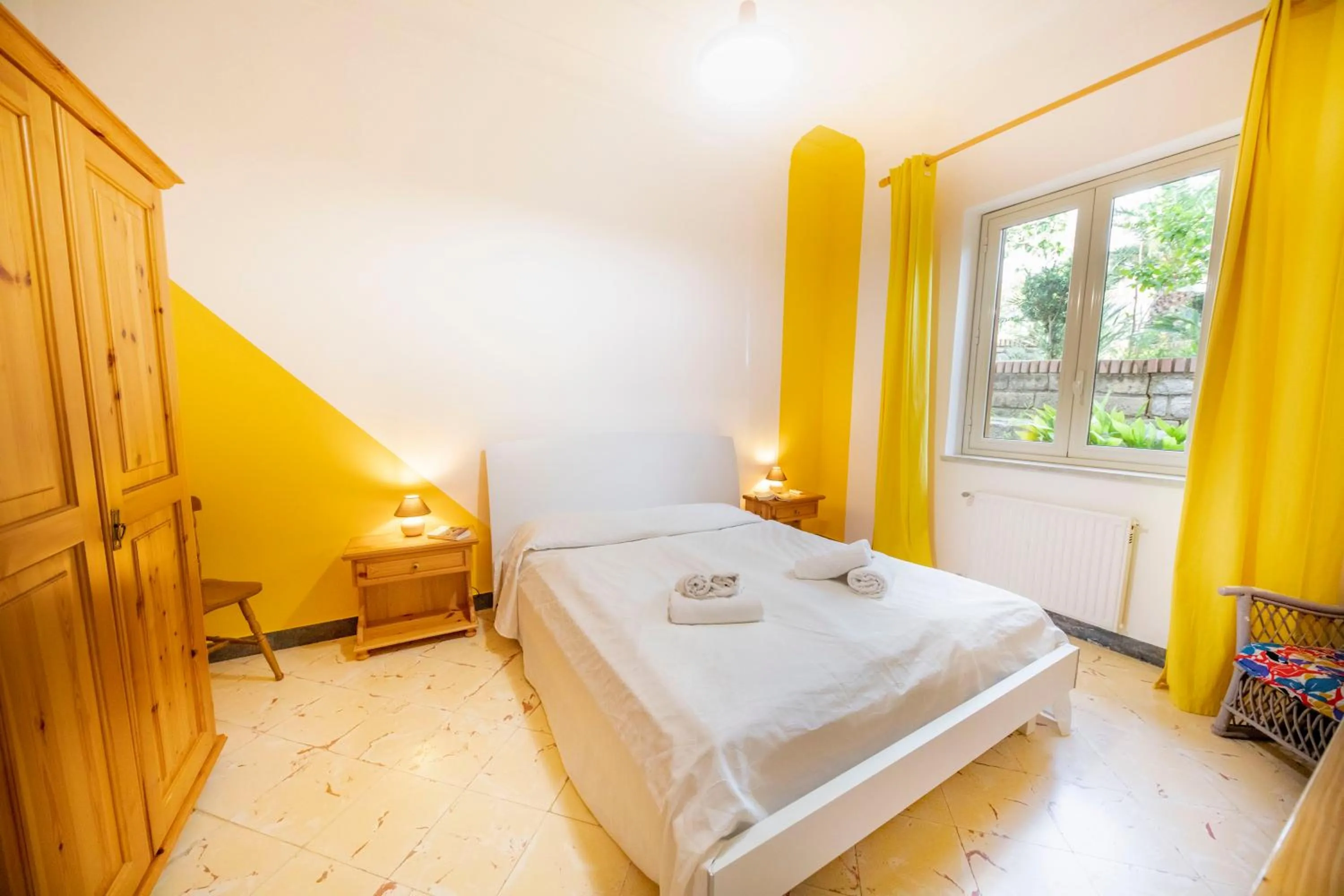 Bedroom, Bed in Villa Caterina - Solemar Sicilia