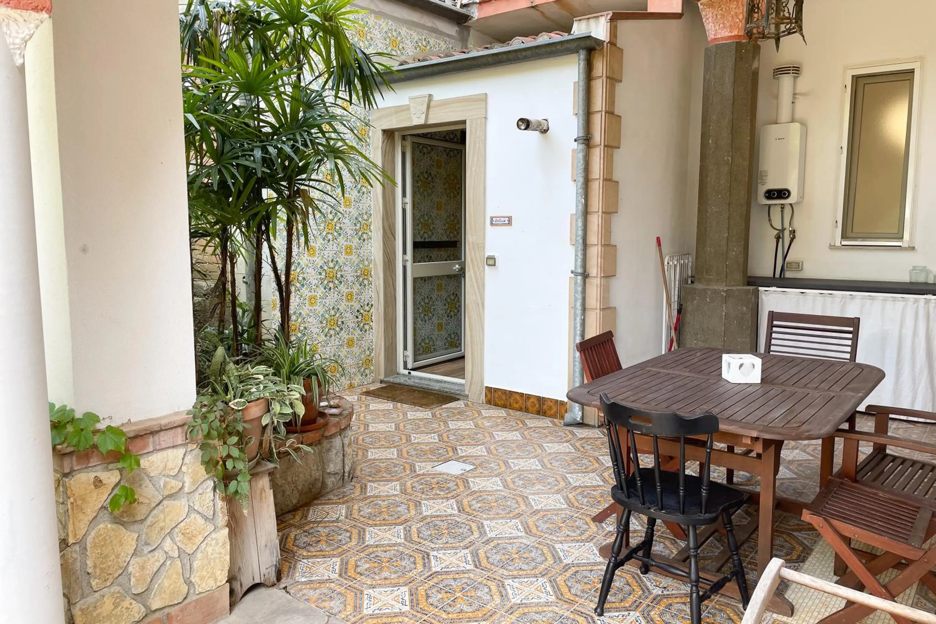 Patio in Villa Caterina - Solemar Sicilia