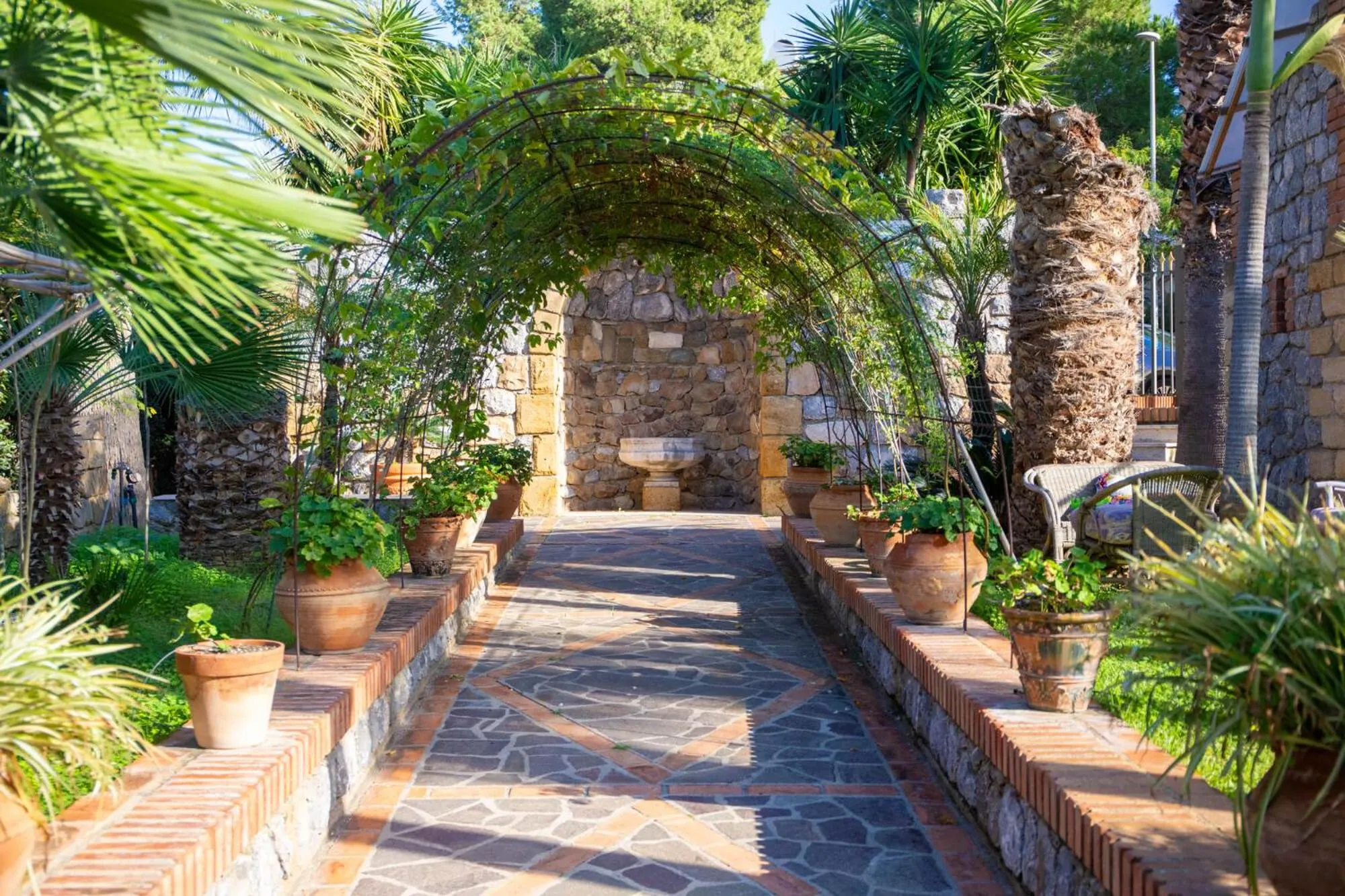 Garden in Villa Caterina - Solemar Sicilia