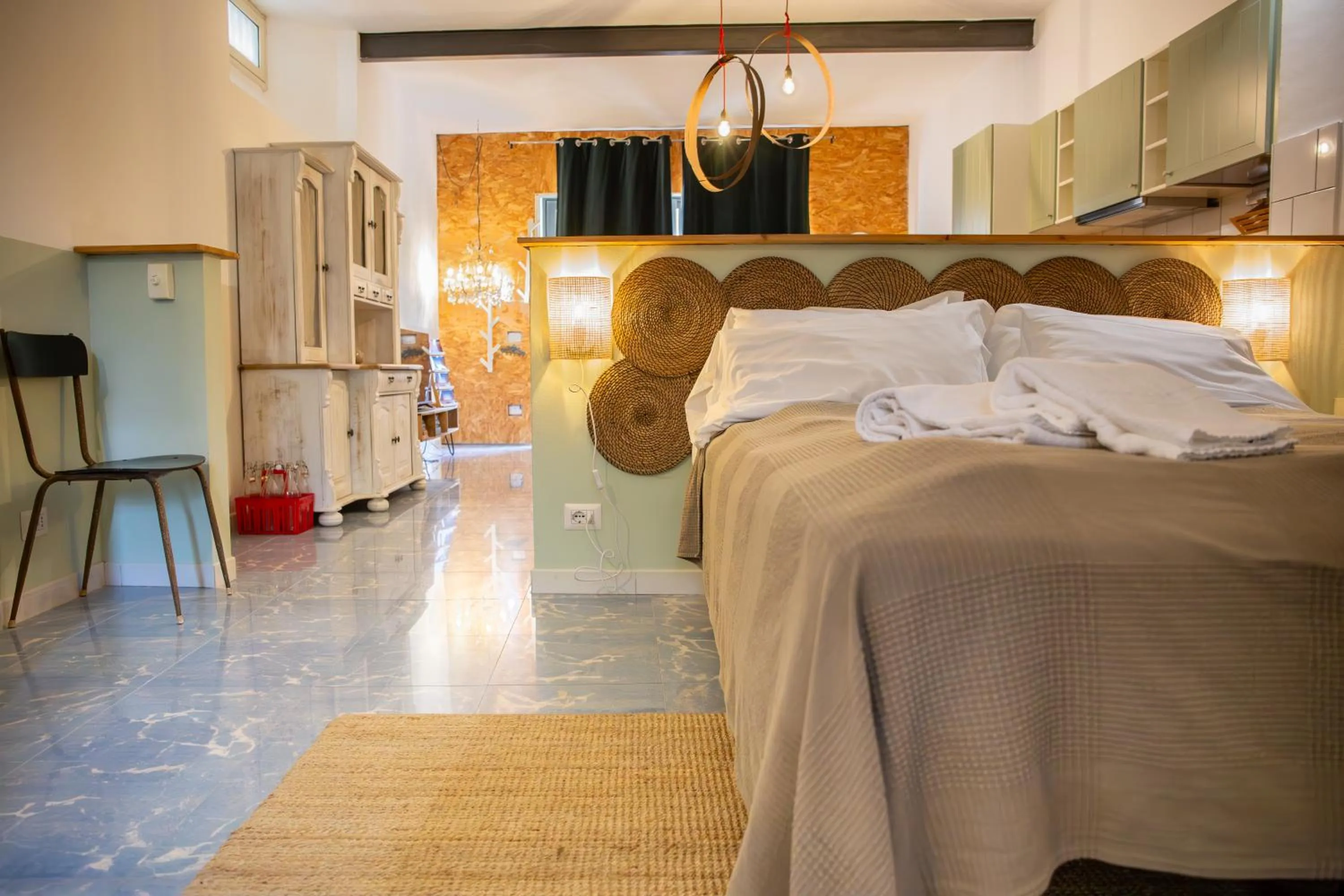 Bed in Villa Caterina - Solemar Sicilia