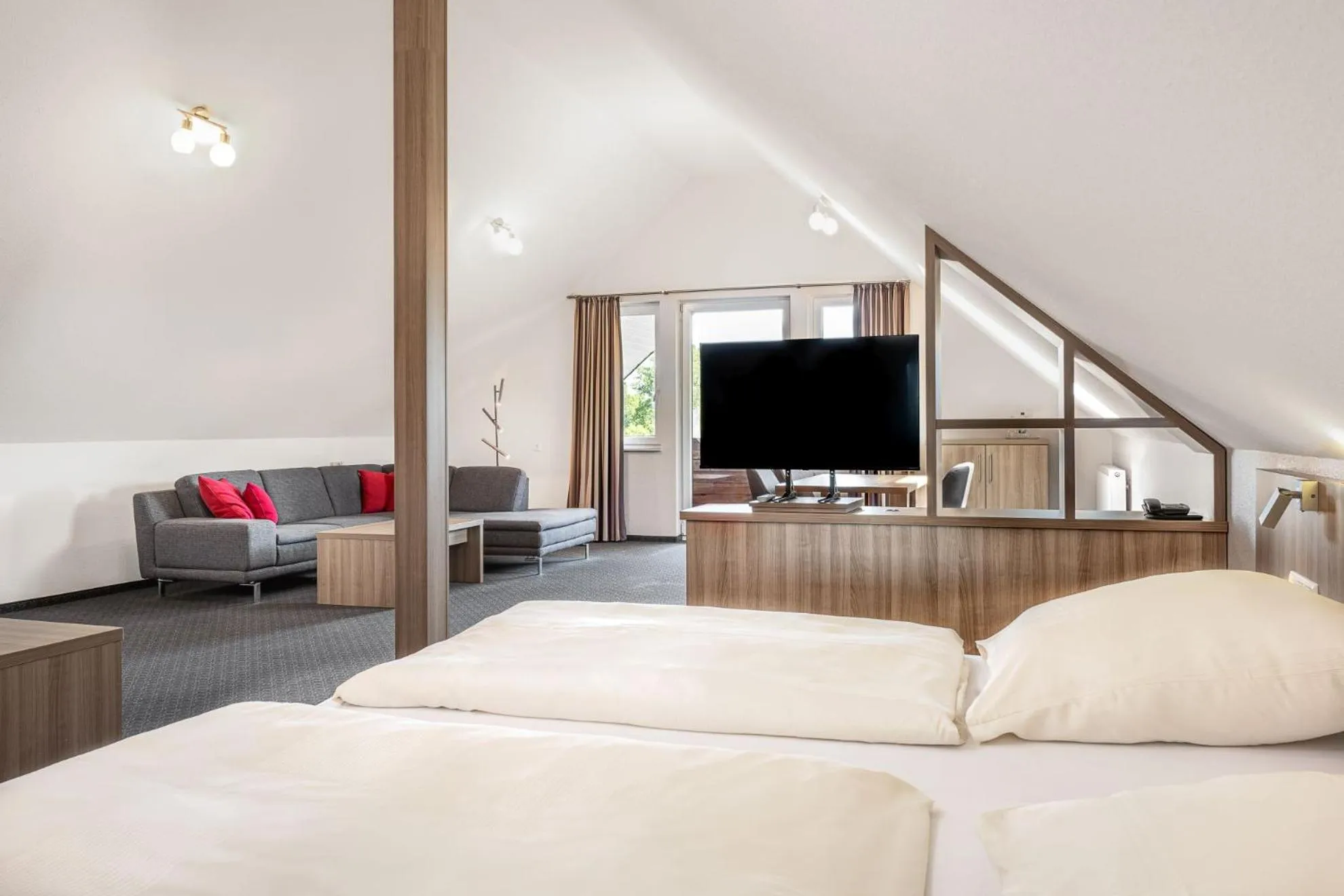 Bed in Hotel Heilemann