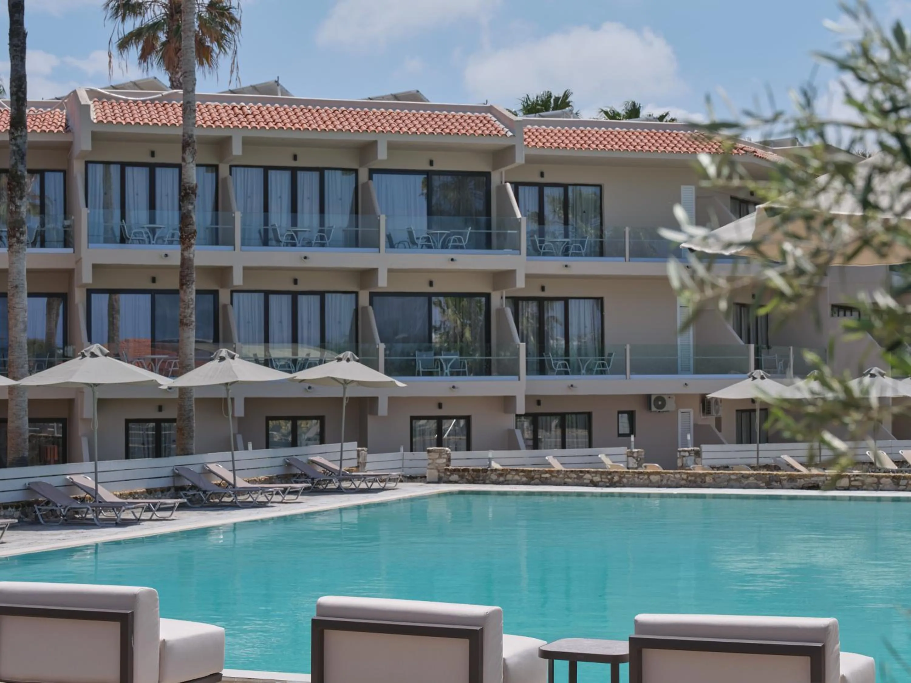 Swimming pool in Atlantica Thalassa Hotel