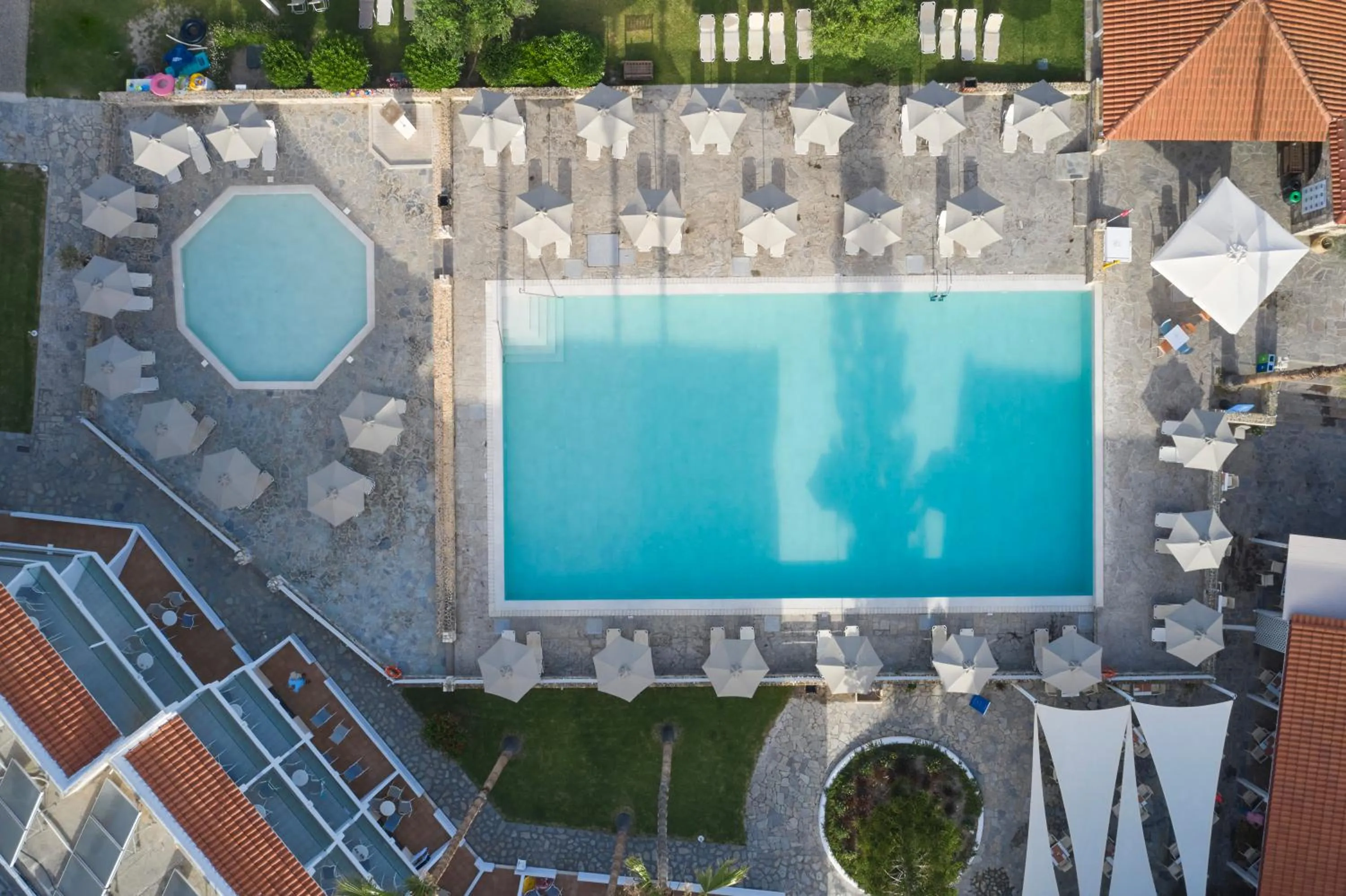 Bird's eye view in Atlantica Thalassa Hotel