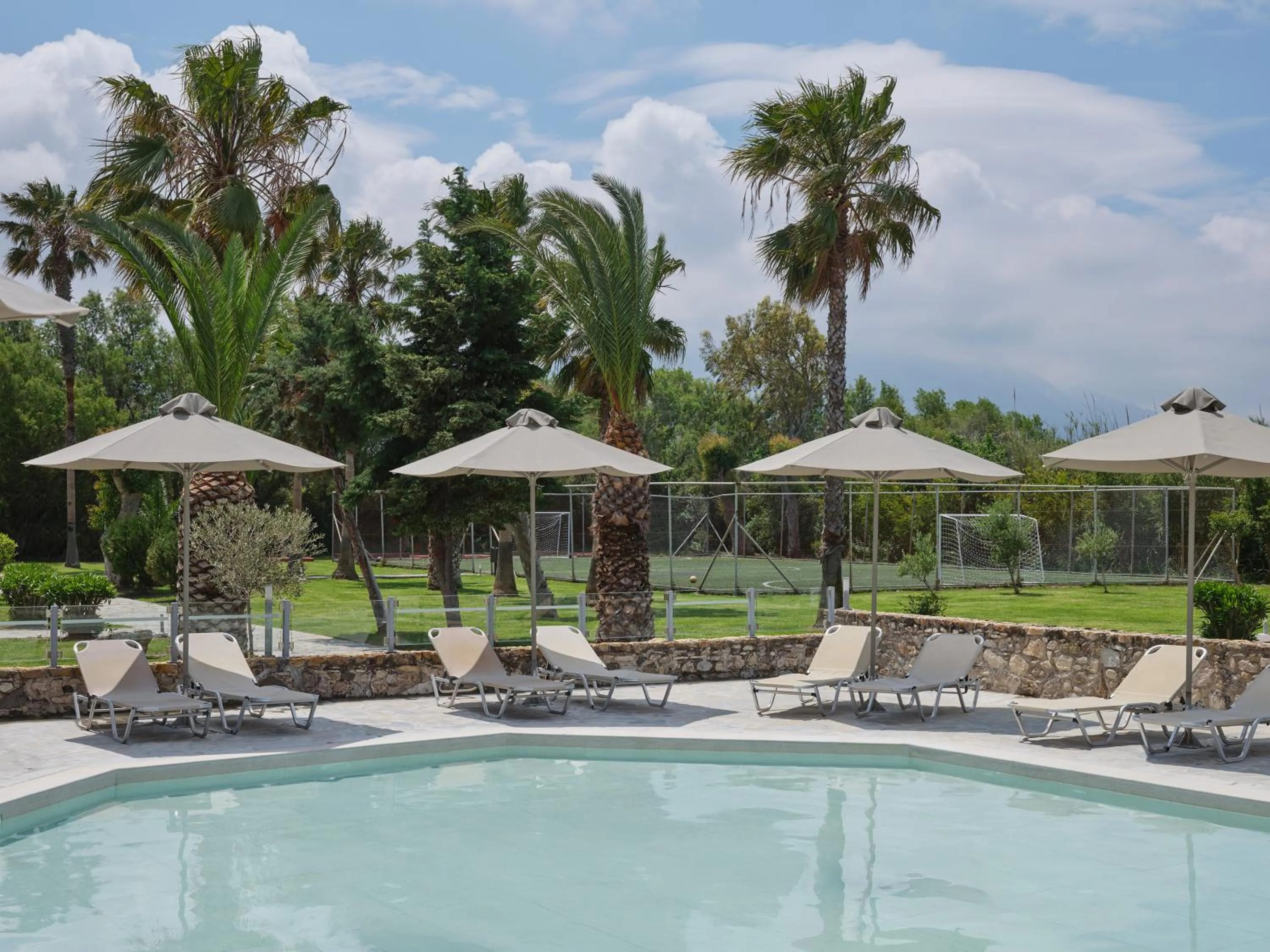 Swimming pool in Atlantica Thalassa Hotel