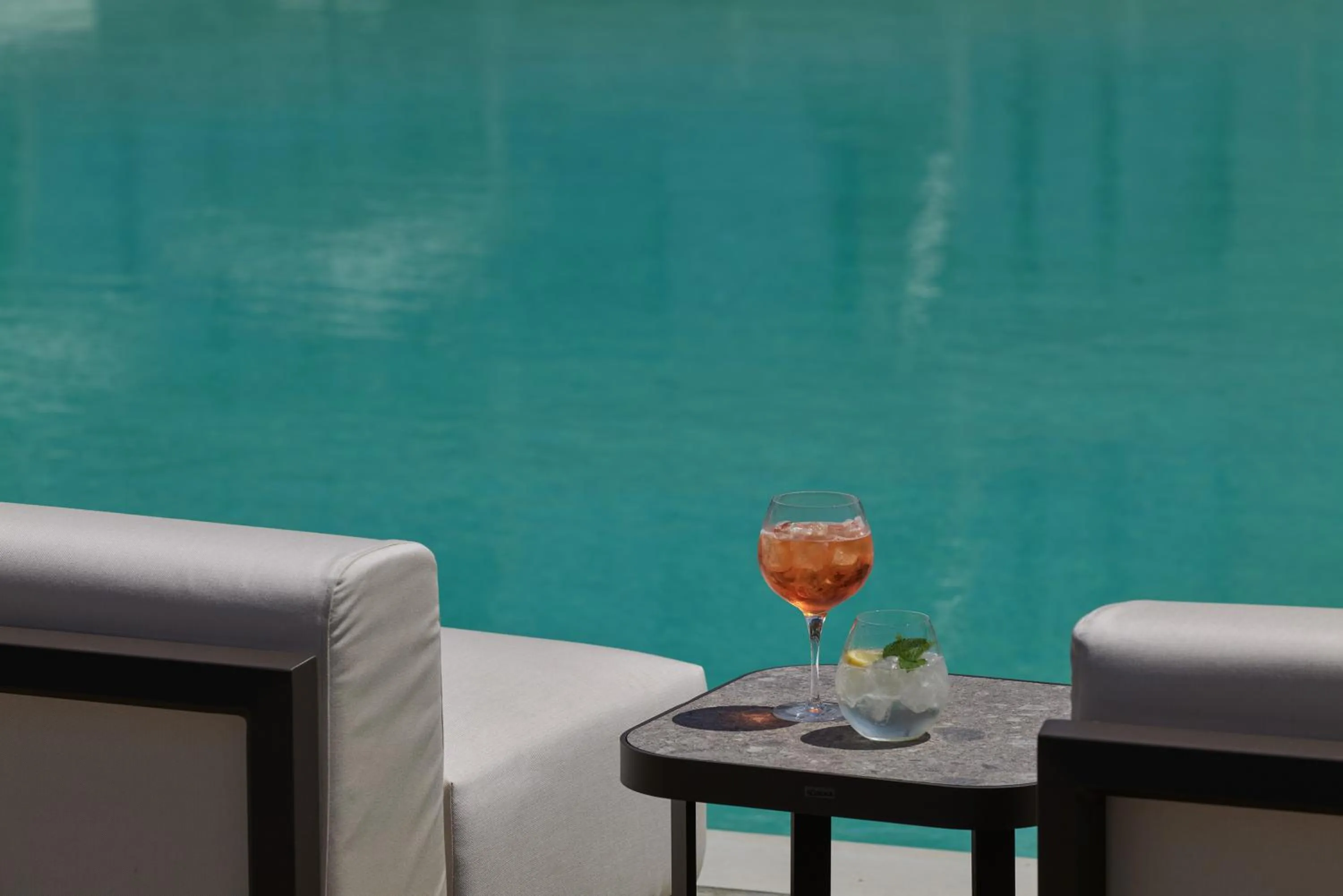 Drinks in Atlantica Thalassa Hotel