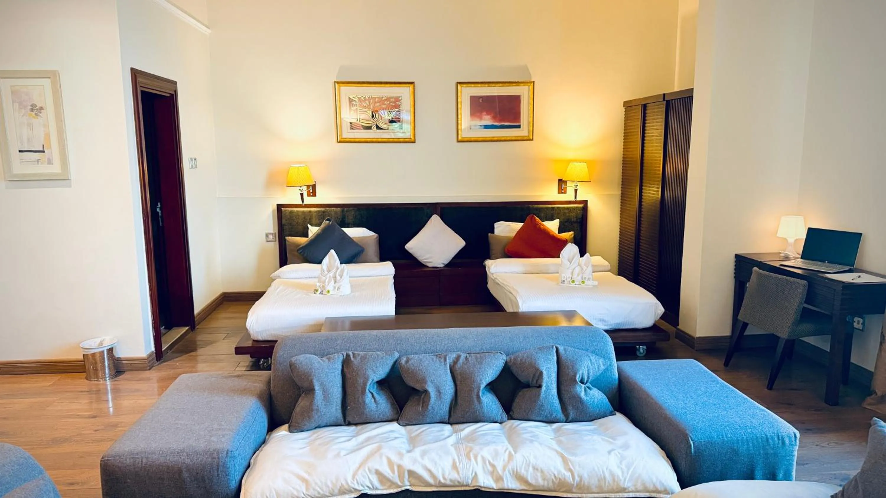 Bed in Le Jazz Hotel