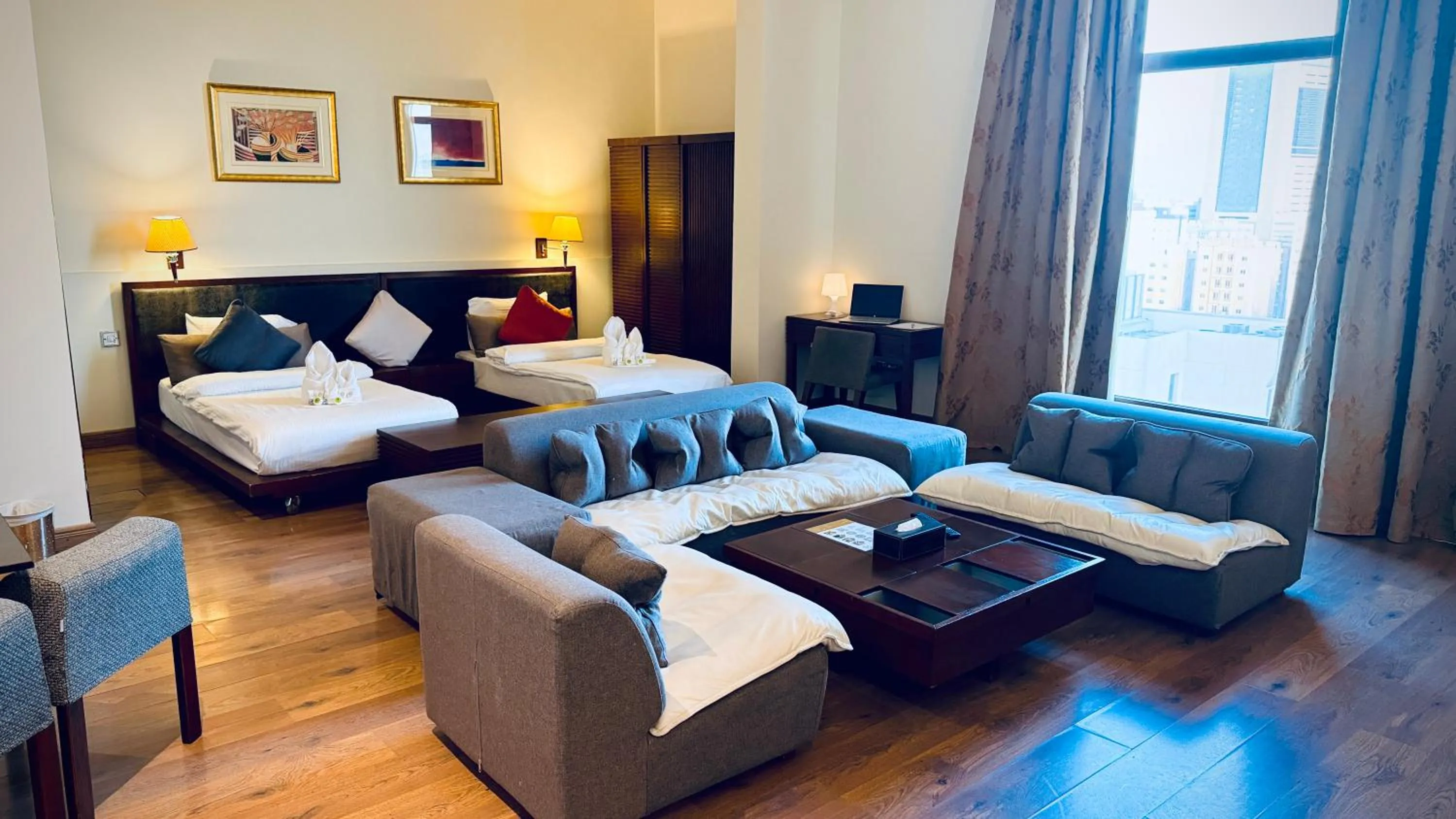 Bed in Le Jazz Hotel