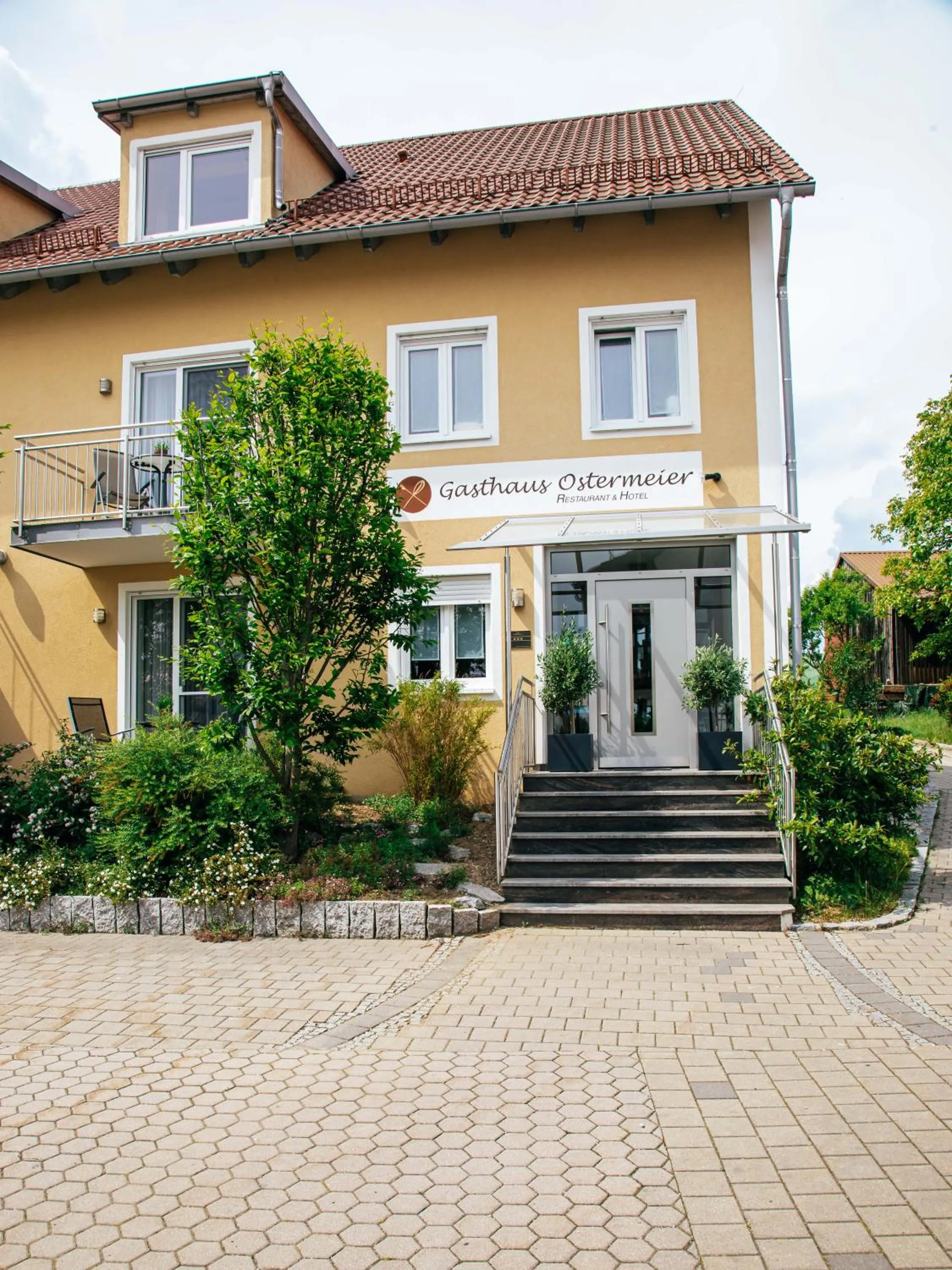 Property building in Gasthaus Hotel Ostermeier