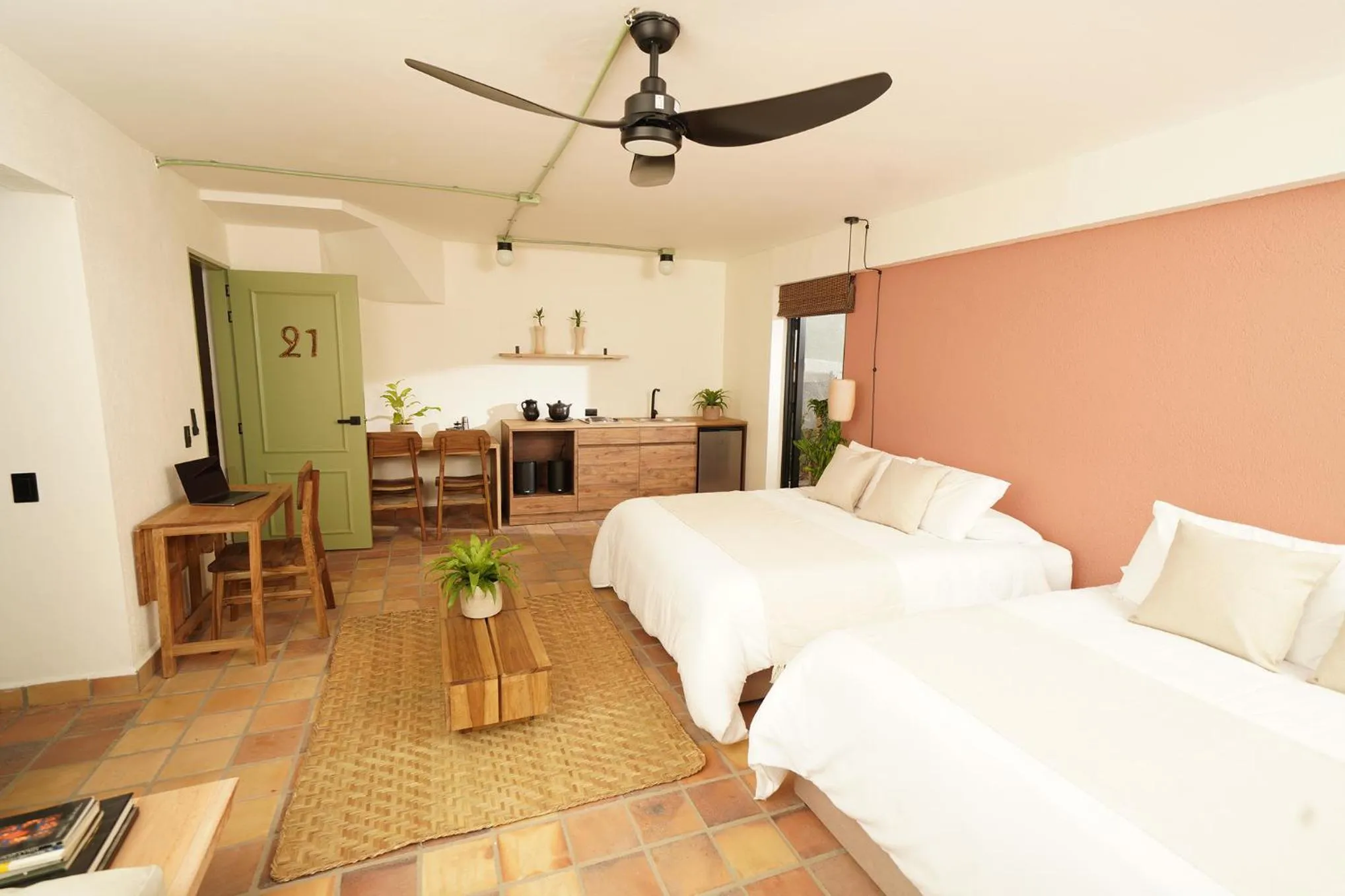 Bed in Hotel Quinta Ladera