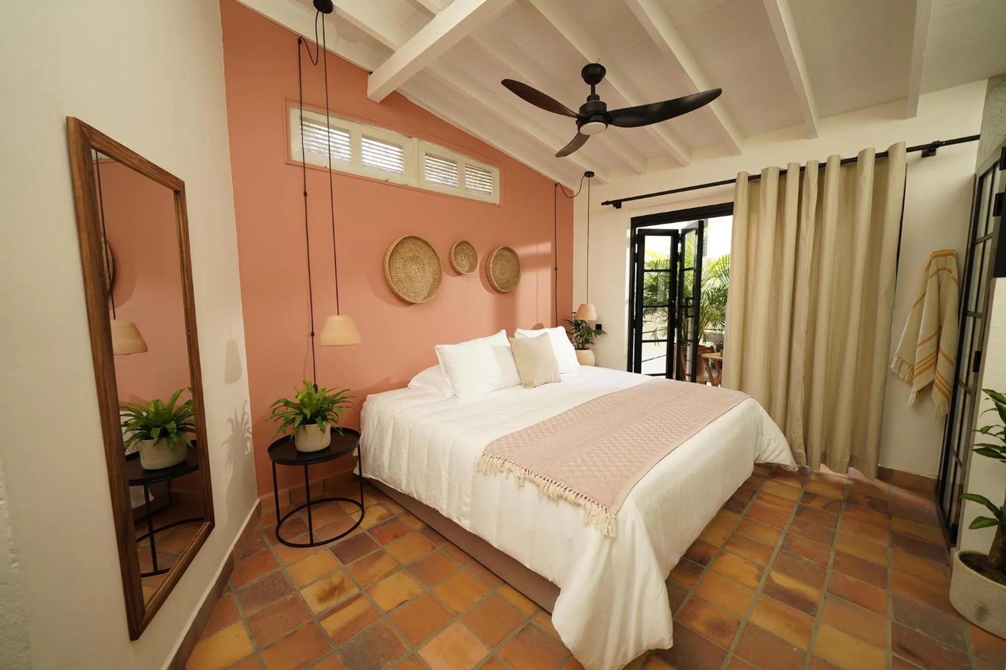 Bed in Hotel Quinta Ladera