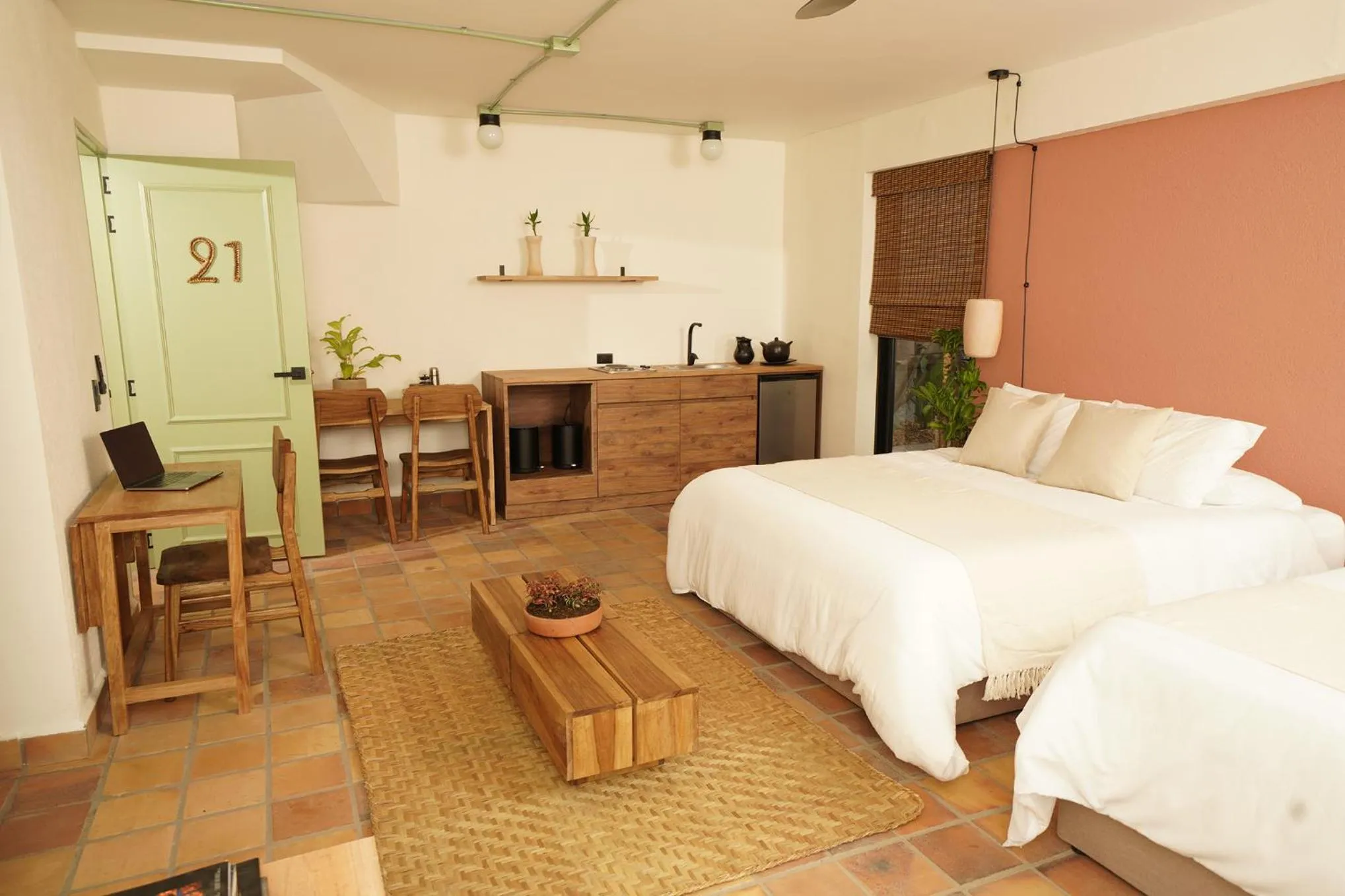 Bed in Hotel Quinta Ladera