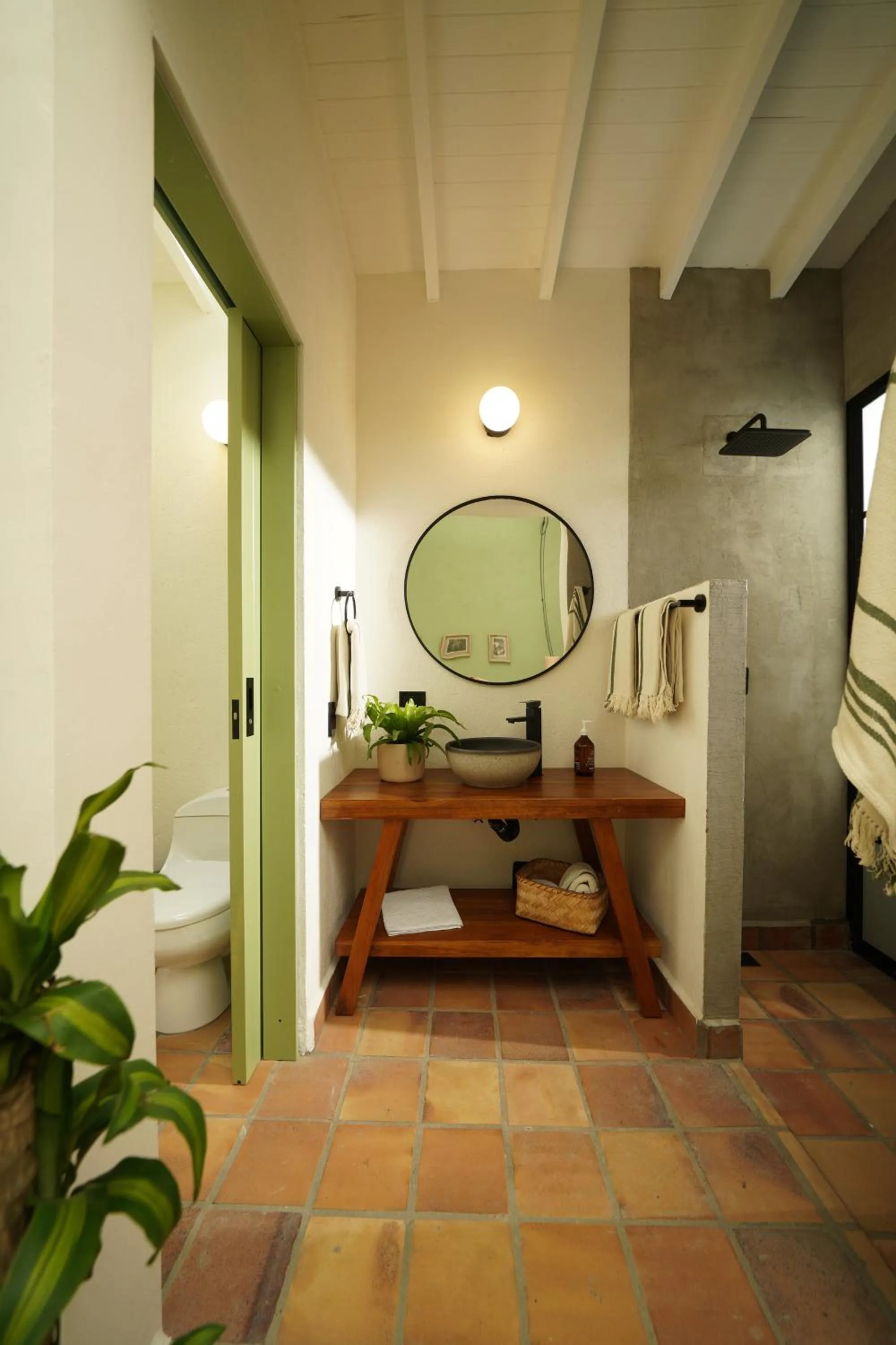 Toilet in Hotel Quinta Ladera
