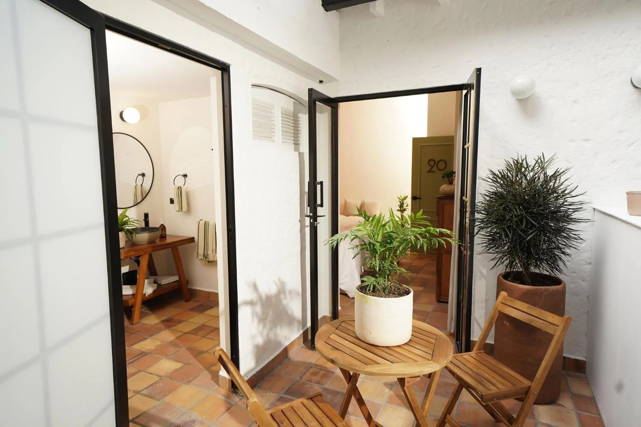 Seating area in Hotel Quinta Ladera